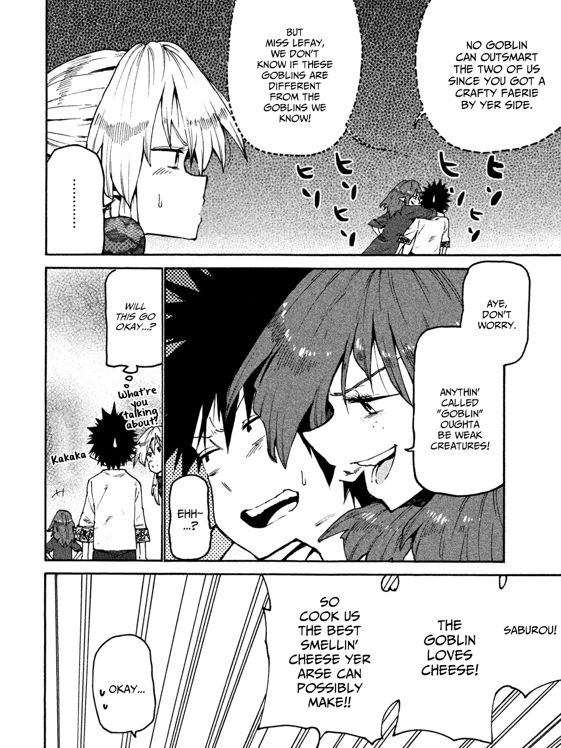 Mazumeshi Elf to Youbokugurashi Chapter 32 page 23 - 