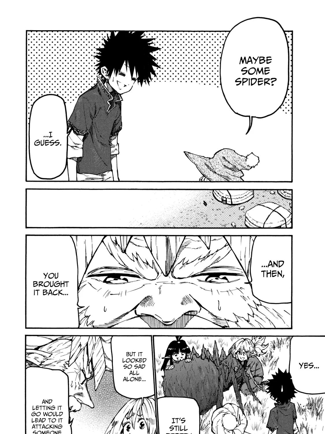 Mazumeshi Elf to Youbokugurashi Chapter 33 page 35 - 