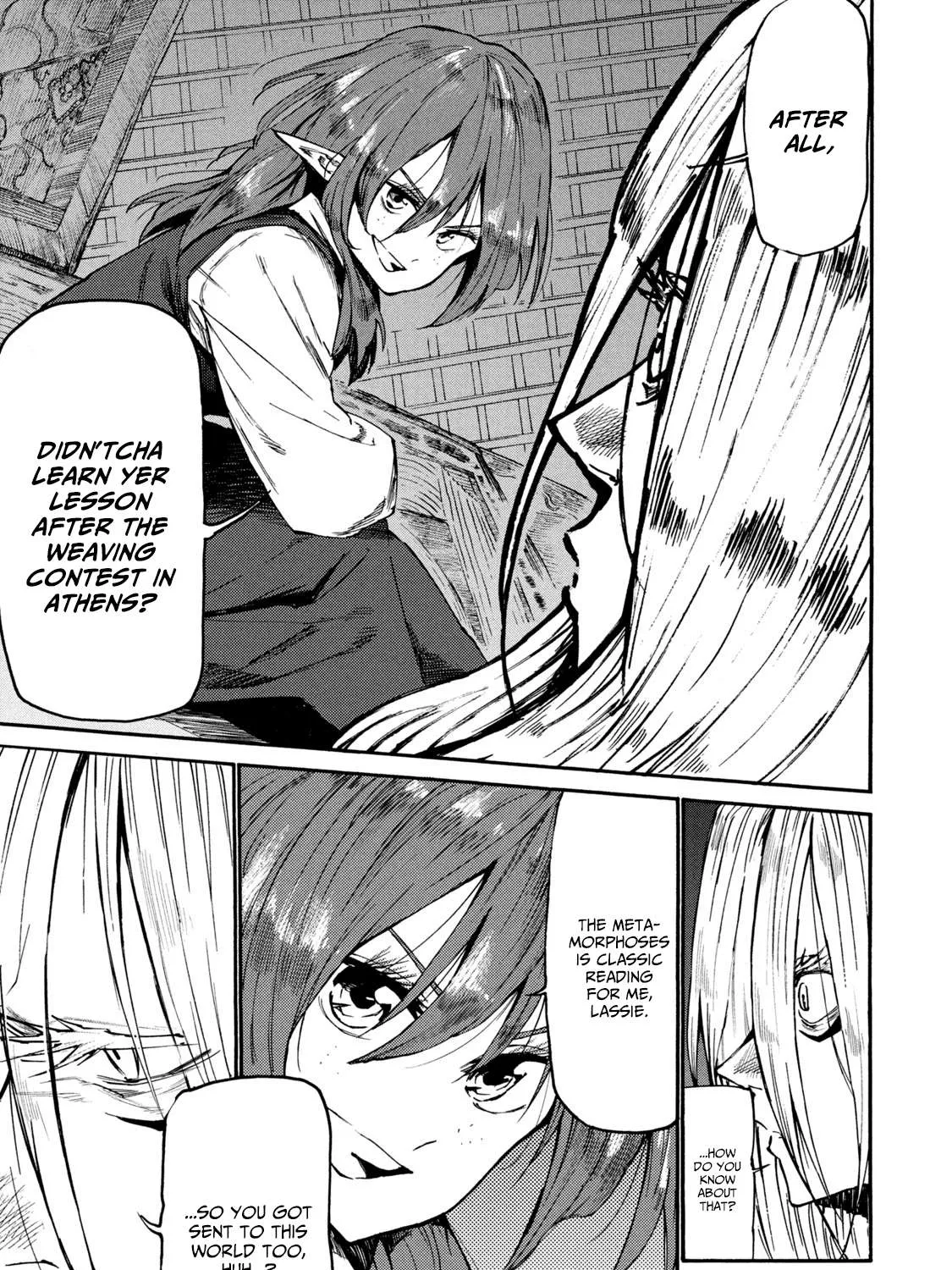 Mazumeshi Elf to Youbokugurashi Chapter 34 page 25 - 