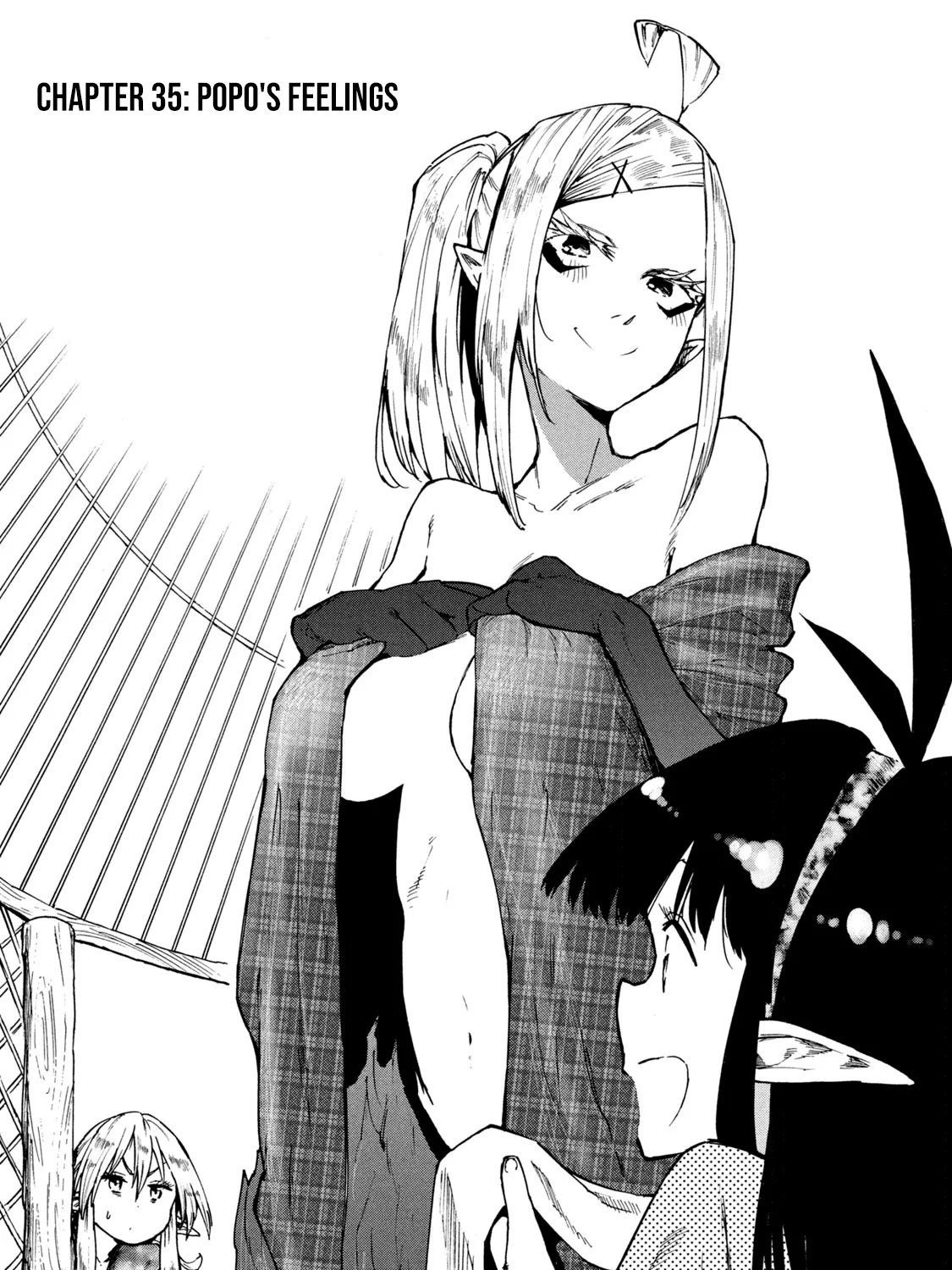 Mazumeshi Elf to Youbokugurashi Chapter 35 page 1 - 