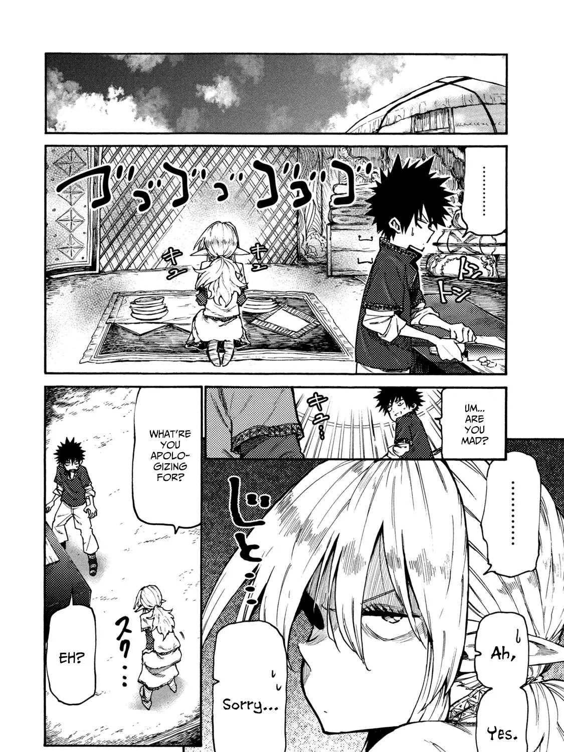 Mazumeshi Elf to Youbokugurashi Chapter 35 page 11 - 