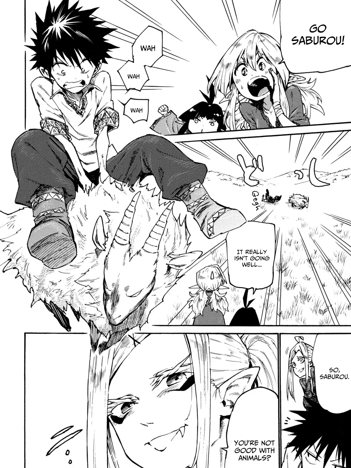 Mazumeshi Elf to Youbokugurashi Chapter 35 page 3 - 
