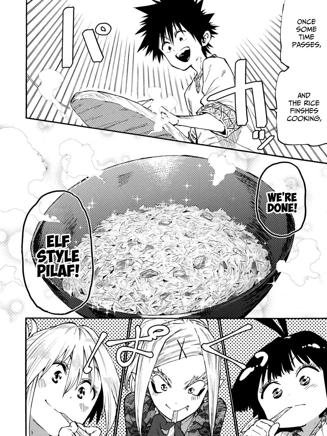 Mazumeshi Elf to Youbokugurashi Chapter 36 page 27 - 