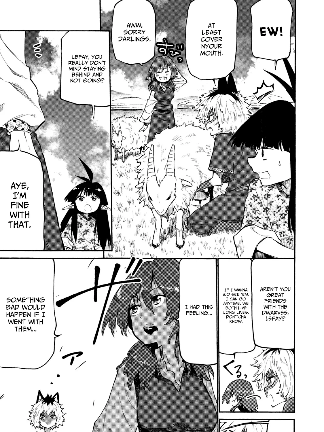 Mazumeshi Elf to Youbokugurashi Chapter 37 page 9 - 