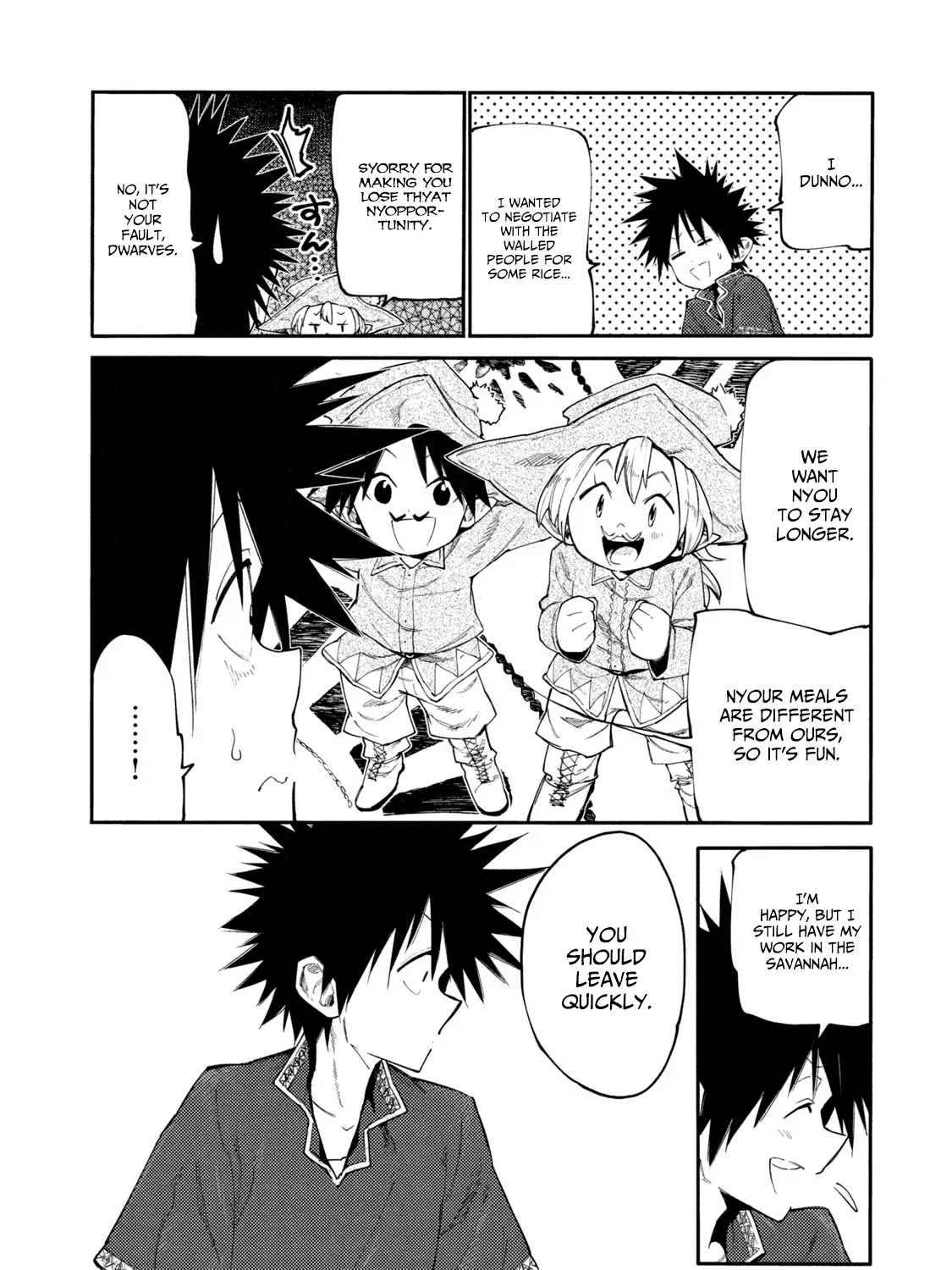 Mazumeshi Elf to Youbokugurashi Chapter 39 page 13 - 