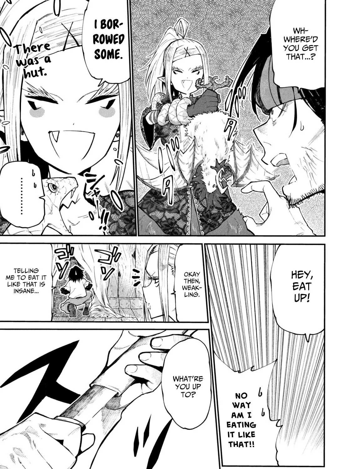 Mazumeshi Elf to Youbokugurashi Chapter 40 page 31 - 