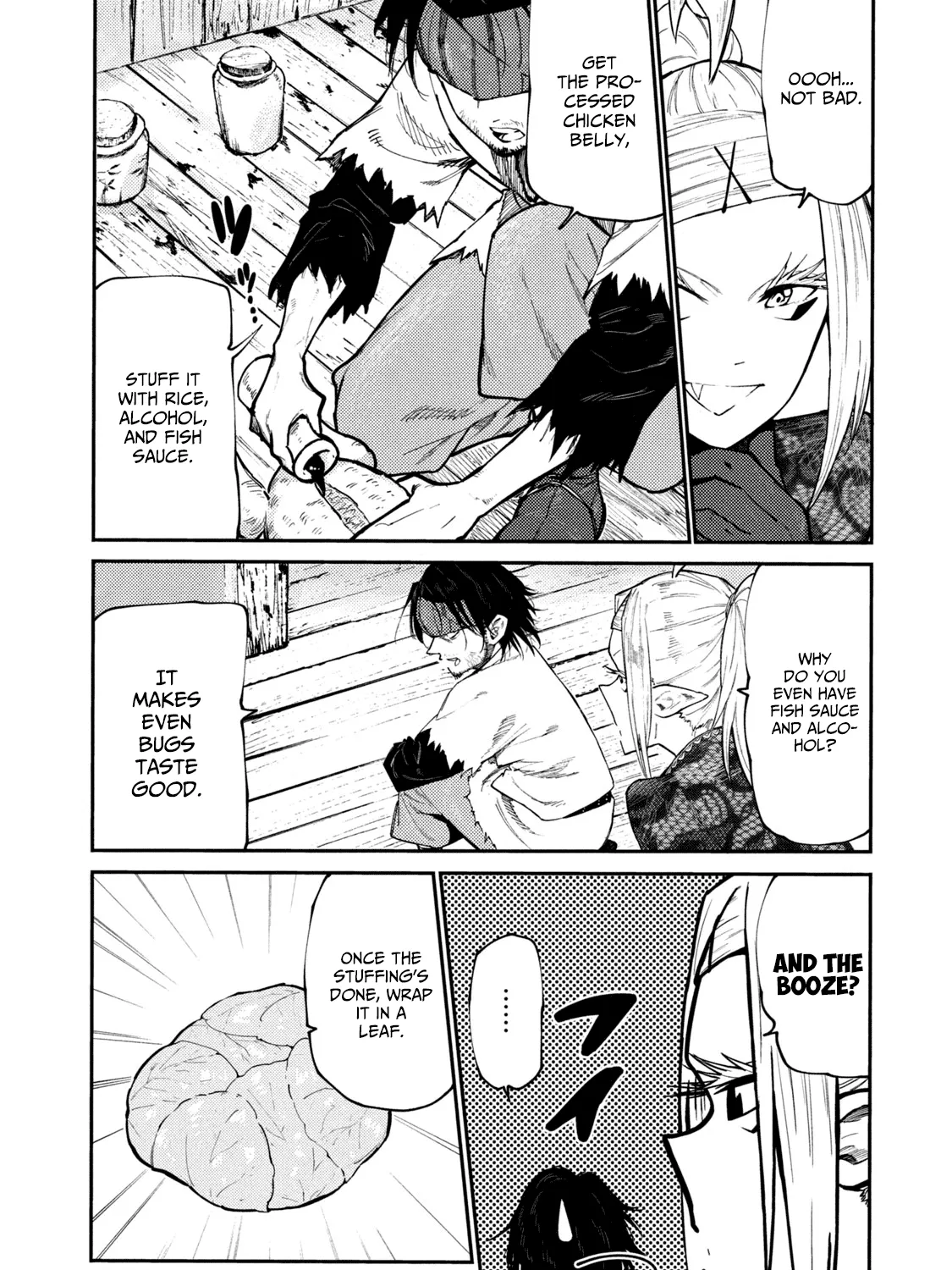 Mazumeshi Elf to Youbokugurashi Chapter 40 page 35 - 