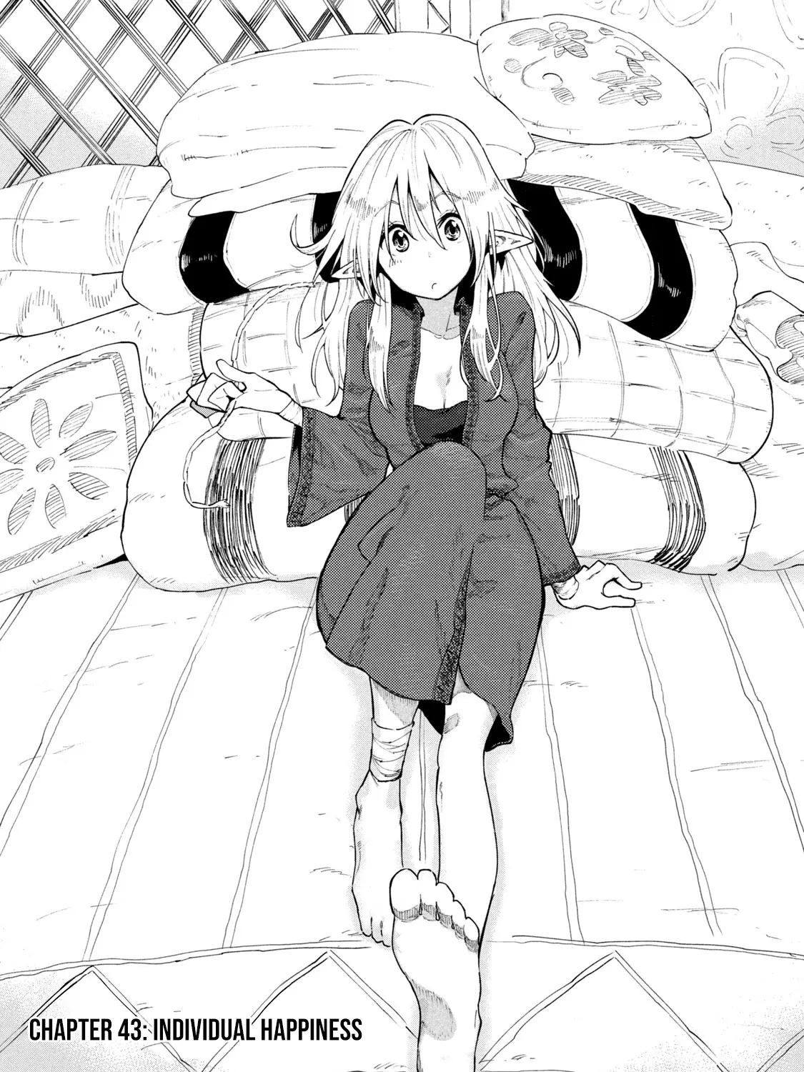 Mazumeshi Elf to Youbokugurashi Chapter 43 page 1 - 