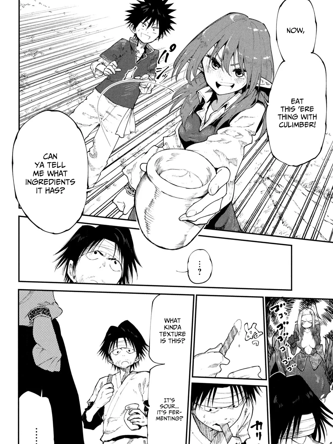 Mazumeshi Elf to Youbokugurashi Chapter 43 page 31 - 