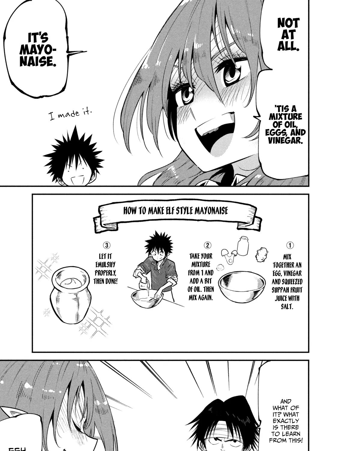 Mazumeshi Elf to Youbokugurashi Chapter 43 page 33 - 