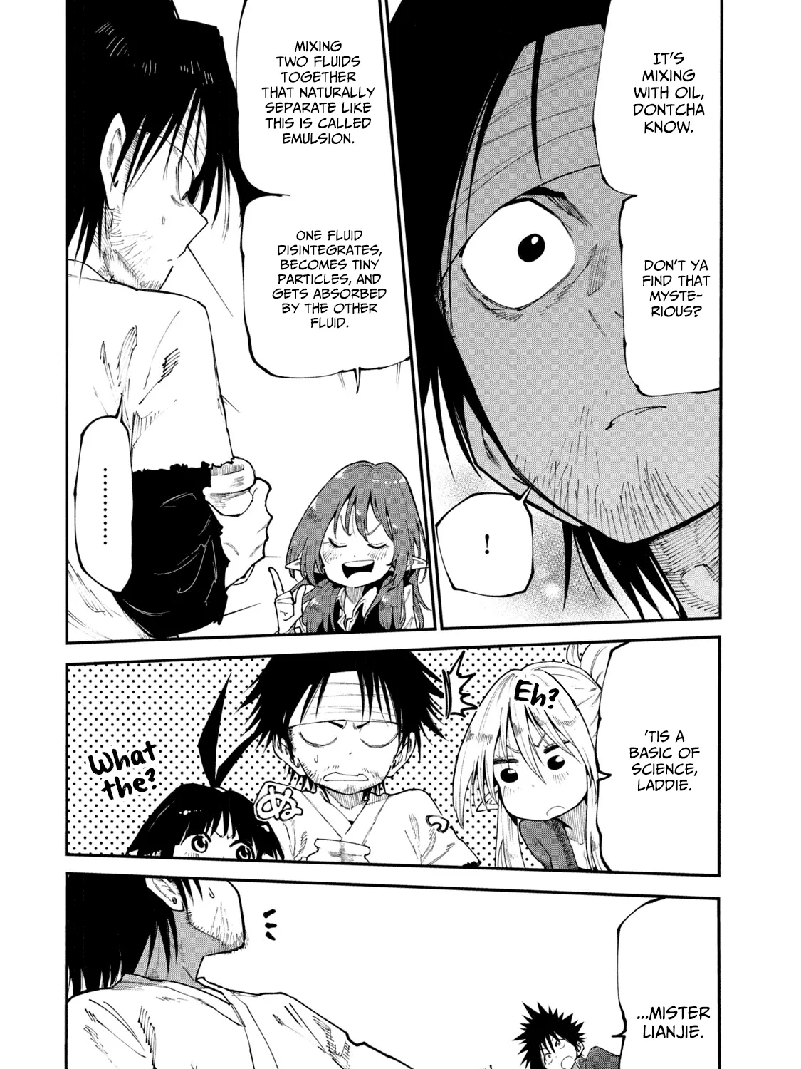 Mazumeshi Elf to Youbokugurashi Chapter 43 page 35 - 
