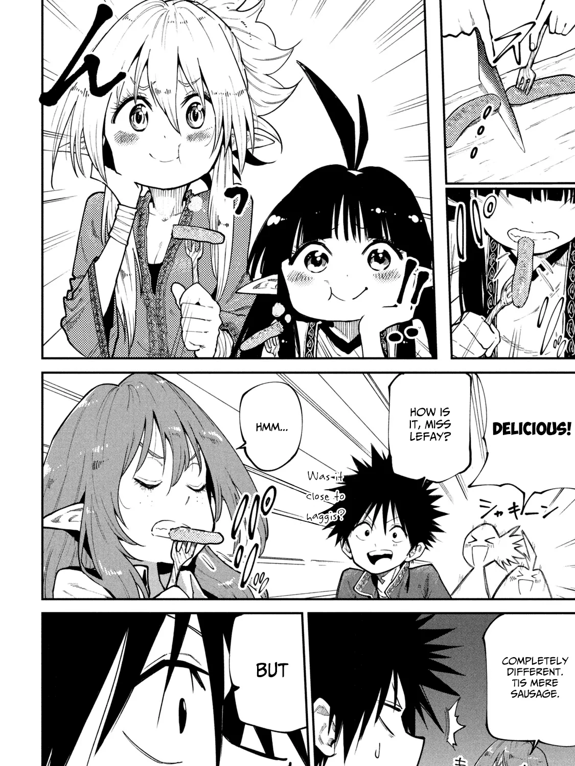 Mazumeshi Elf to Youbokugurashi Chapter 44 page 36 - 