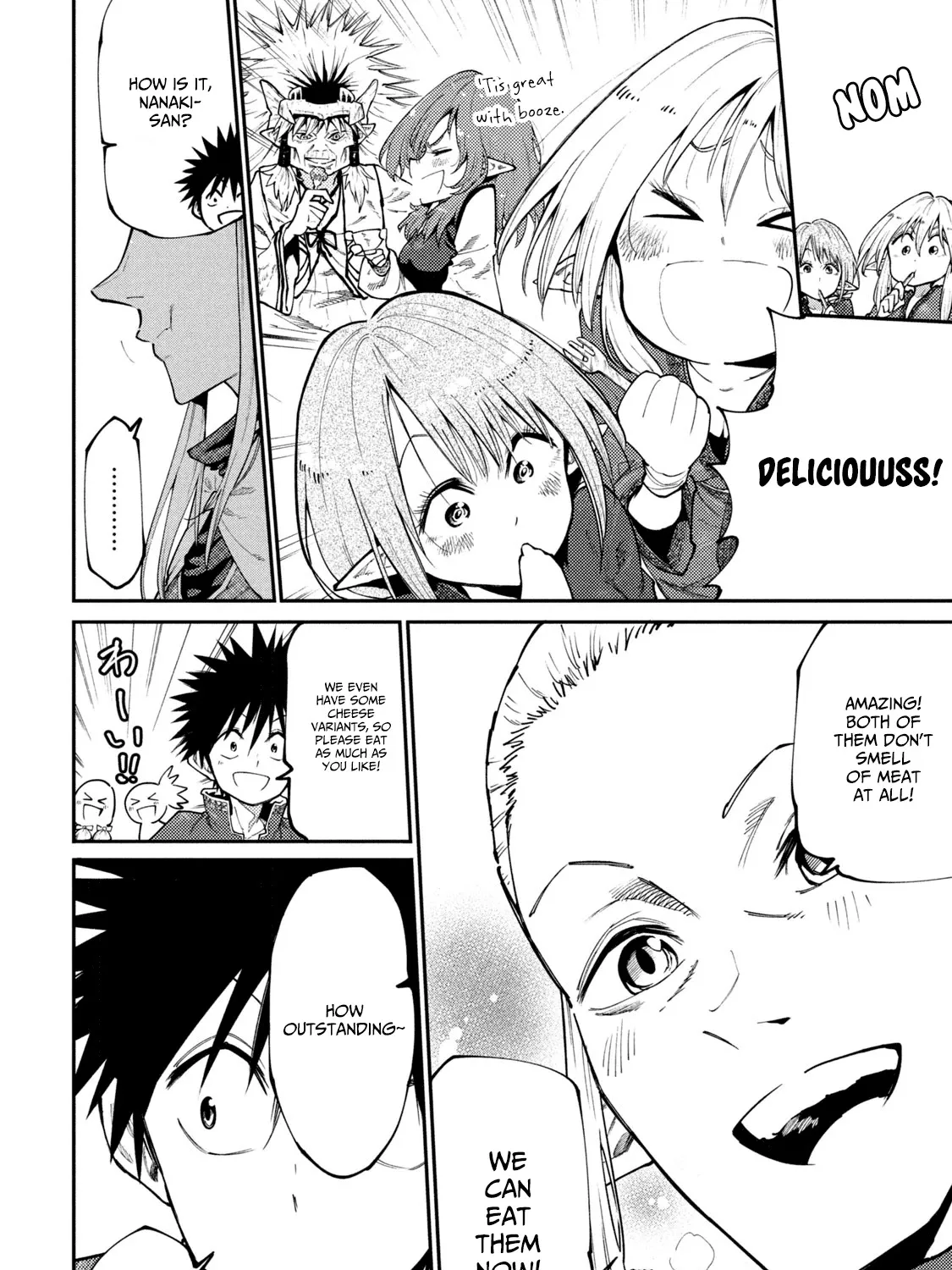 Mazumeshi Elf to Youbokugurashi Chapter 45 page 35 - 