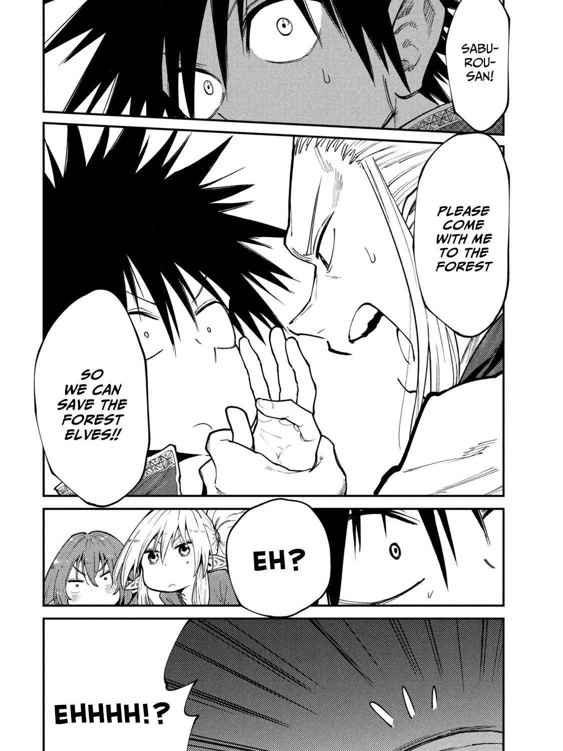 Mazumeshi Elf to Youbokugurashi Chapter 45 page 39 - 