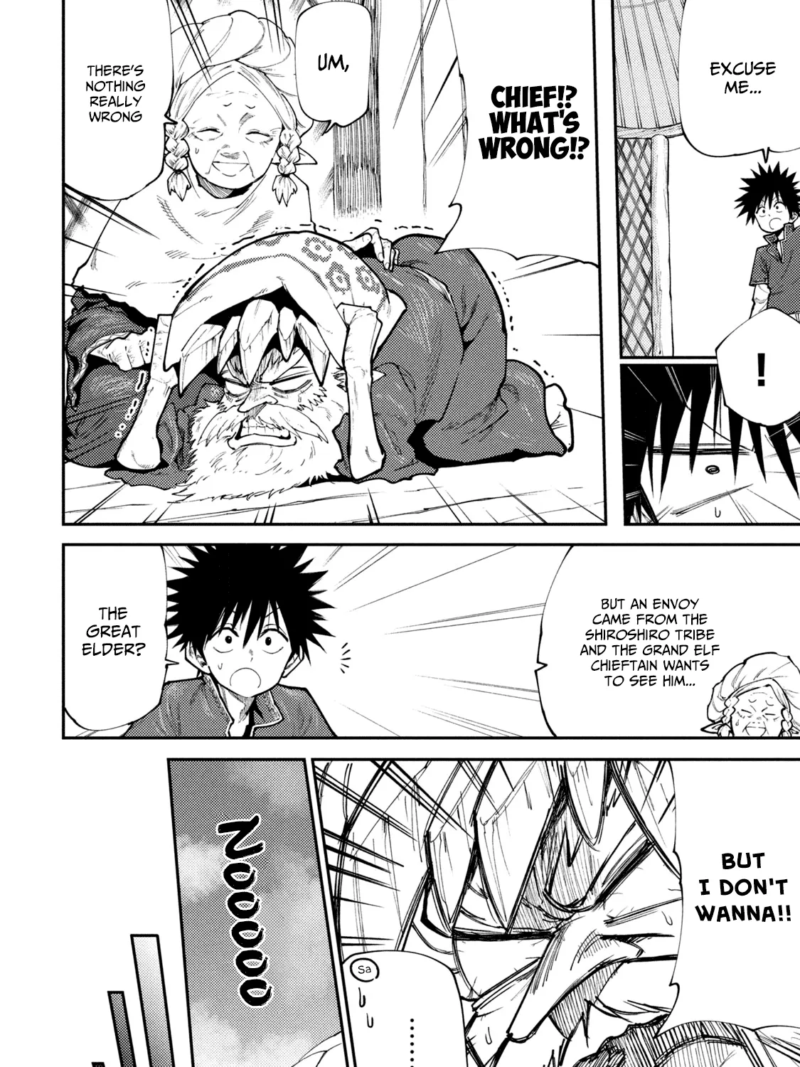 Mazumeshi Elf to Youbokugurashi Chapter 45 page 7 - 
