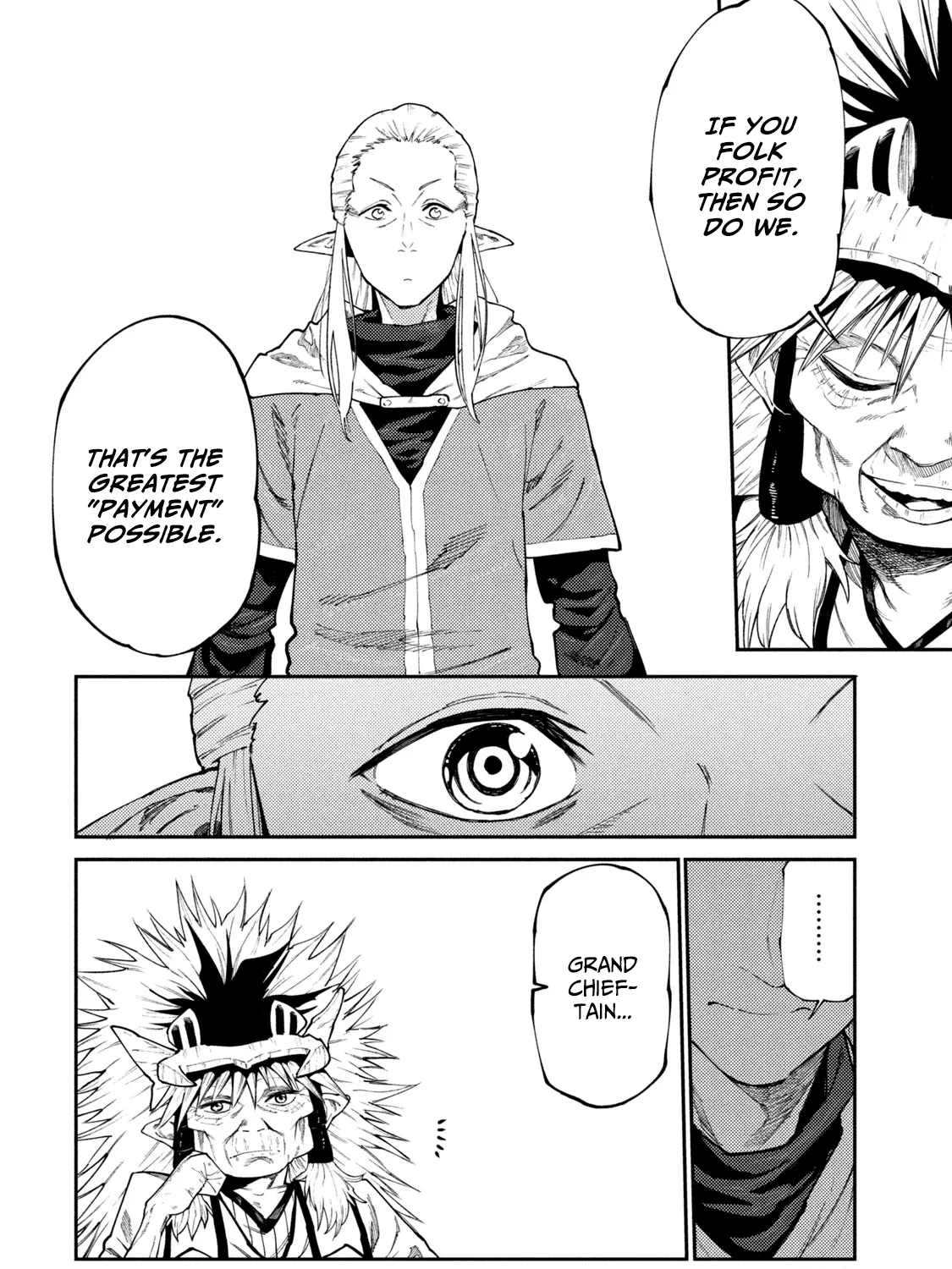 Mazumeshi Elf to Youbokugurashi Chapter 46 page 11 - 
