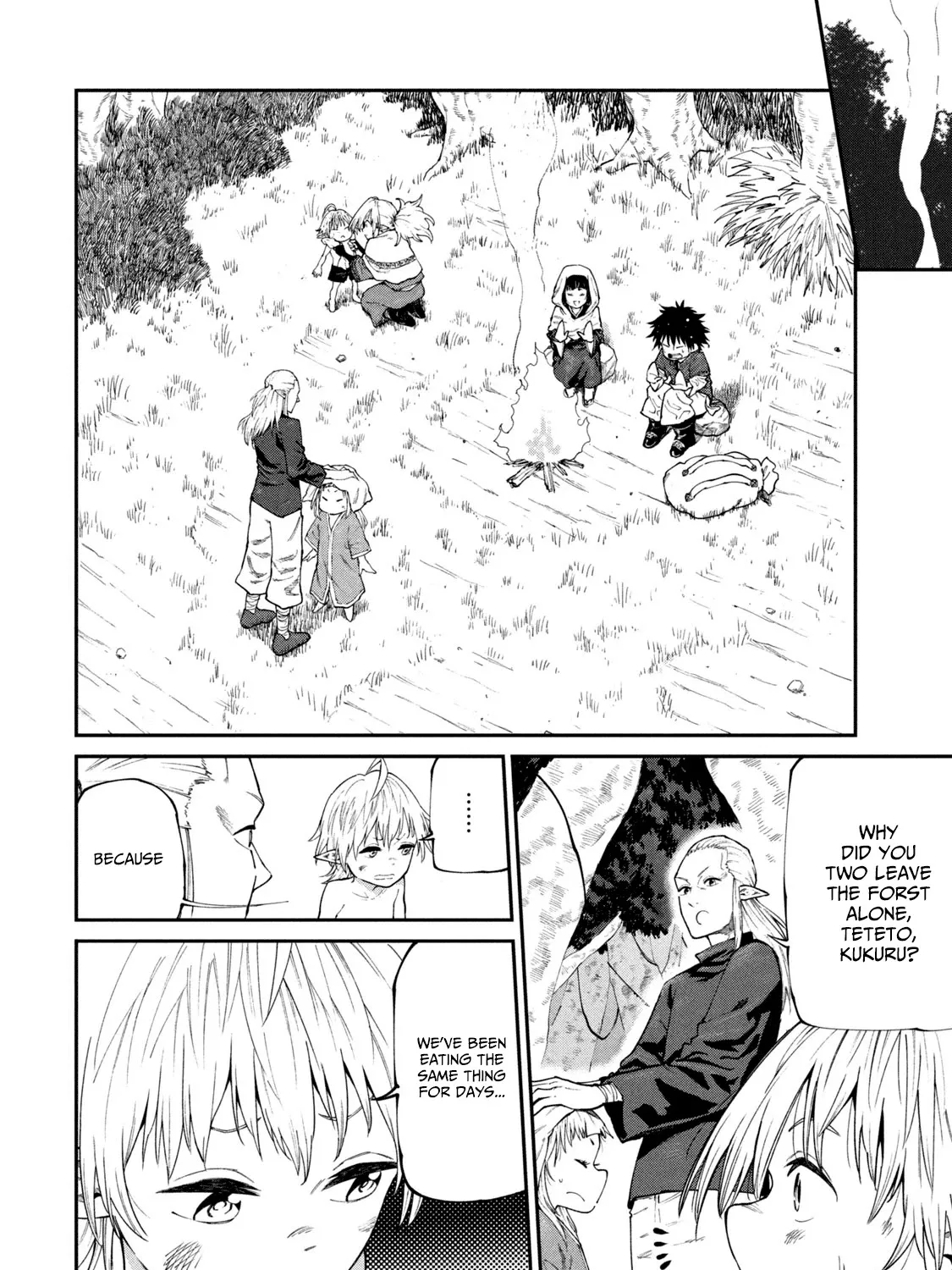 Mazumeshi Elf to Youbokugurashi Chapter 46 page 27 - 