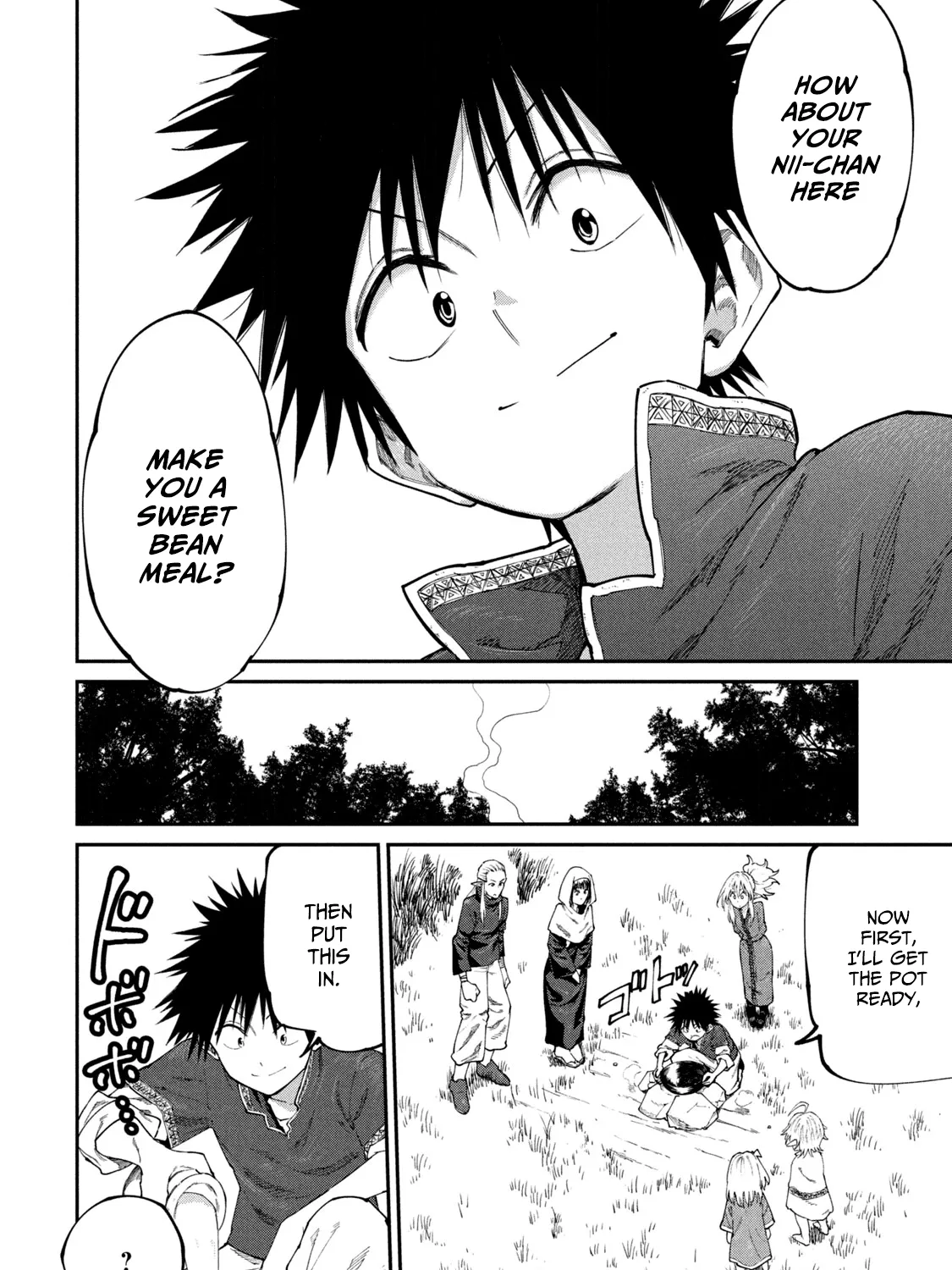 Mazumeshi Elf to Youbokugurashi Chapter 46 page 31 - 
