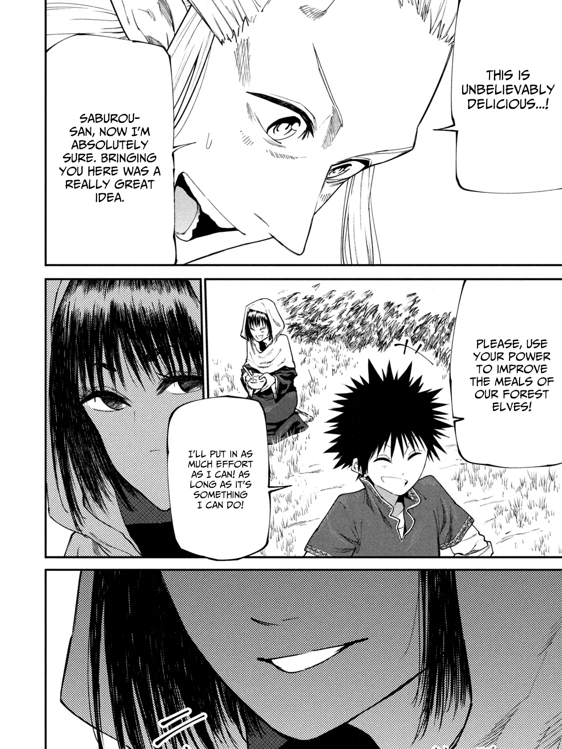 Mazumeshi Elf to Youbokugurashi Chapter 46 page 39 - 