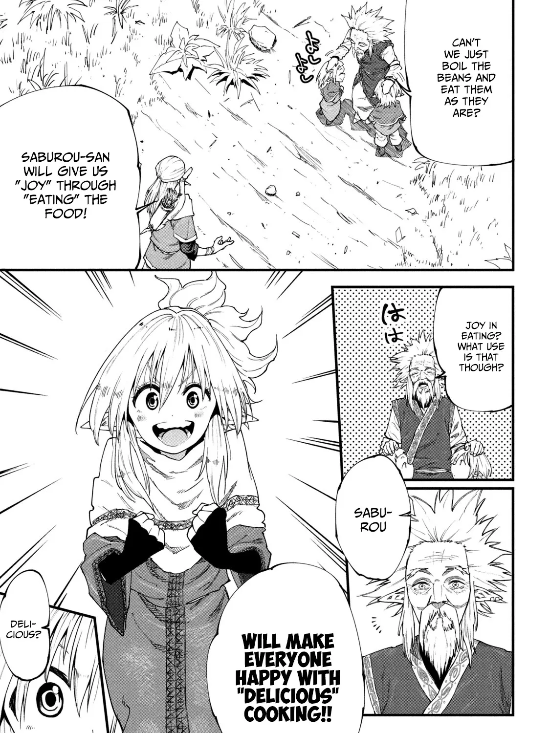 Mazumeshi Elf to Youbokugurashi Chapter 47 page 13 - 