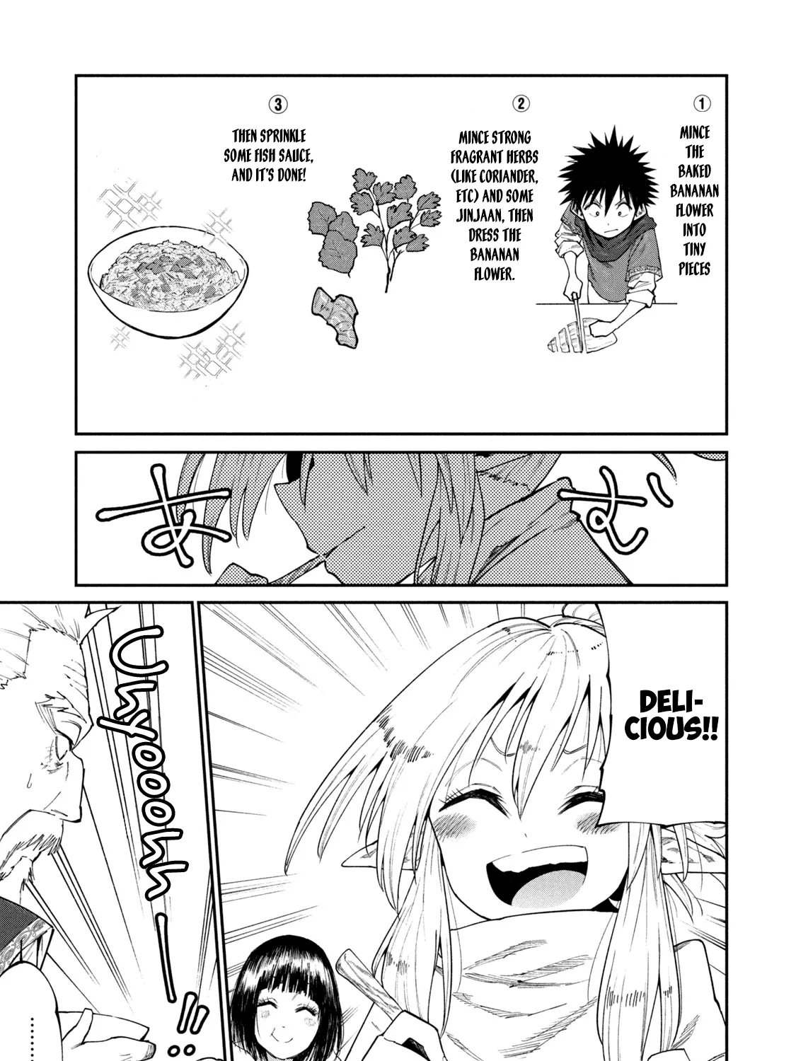 Mazumeshi Elf to Youbokugurashi Chapter 47 page 33 - 