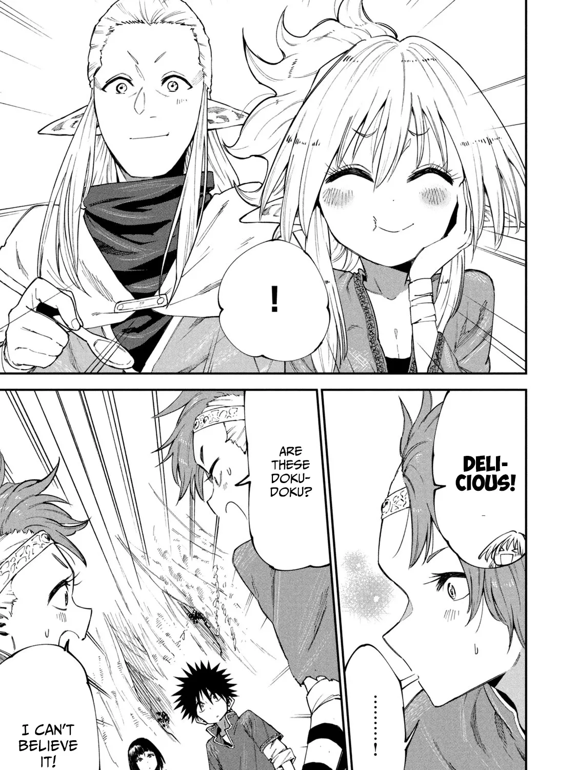 Mazumeshi Elf to Youbokugurashi Chapter 48 page 45 - 