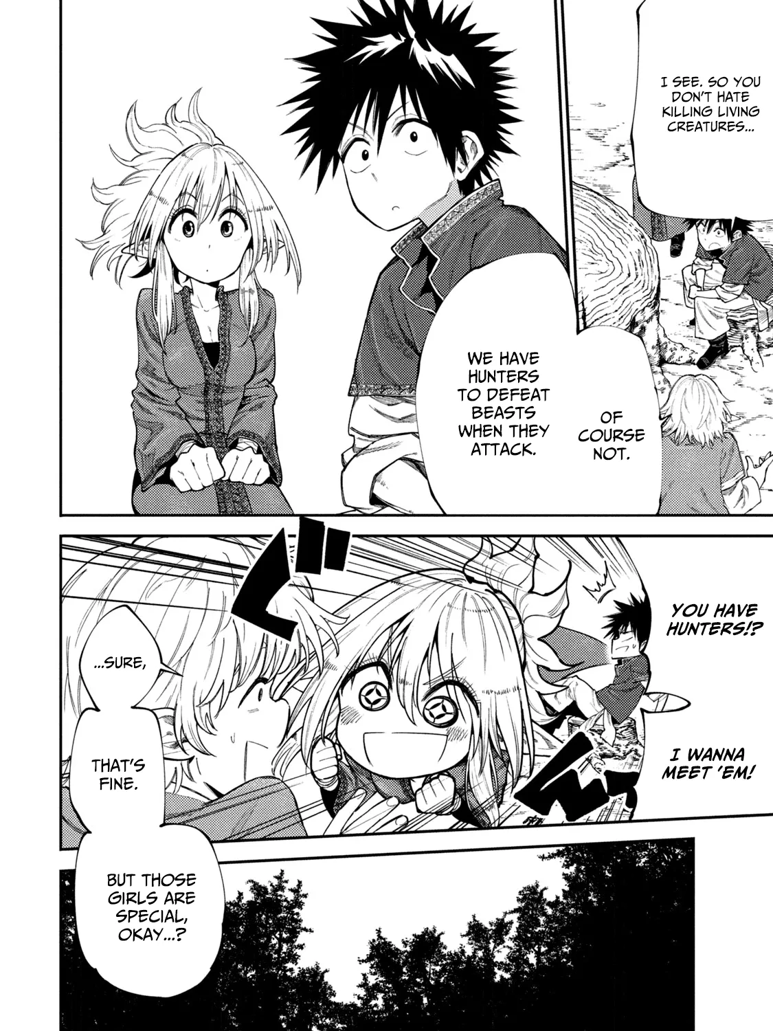 Mazumeshi Elf to Youbokugurashi Chapter 48 page 7 - 