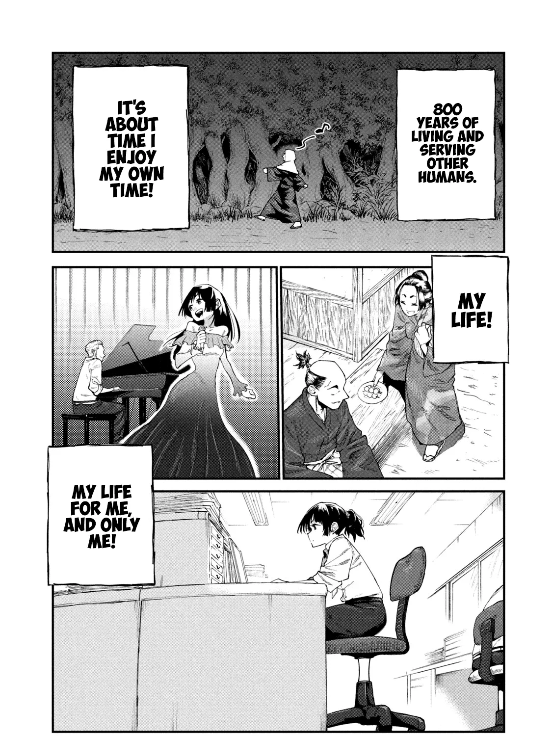 Mazumeshi Elf to Youbokugurashi Chapter 49.1 page 13 - 