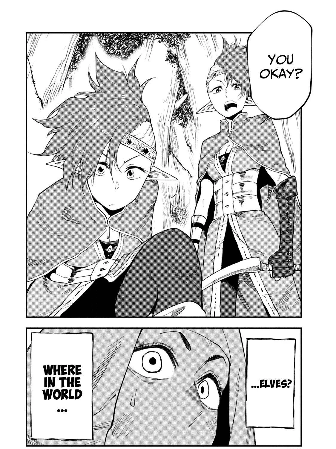 Mazumeshi Elf to Youbokugurashi Chapter 49.5 page 39 - 