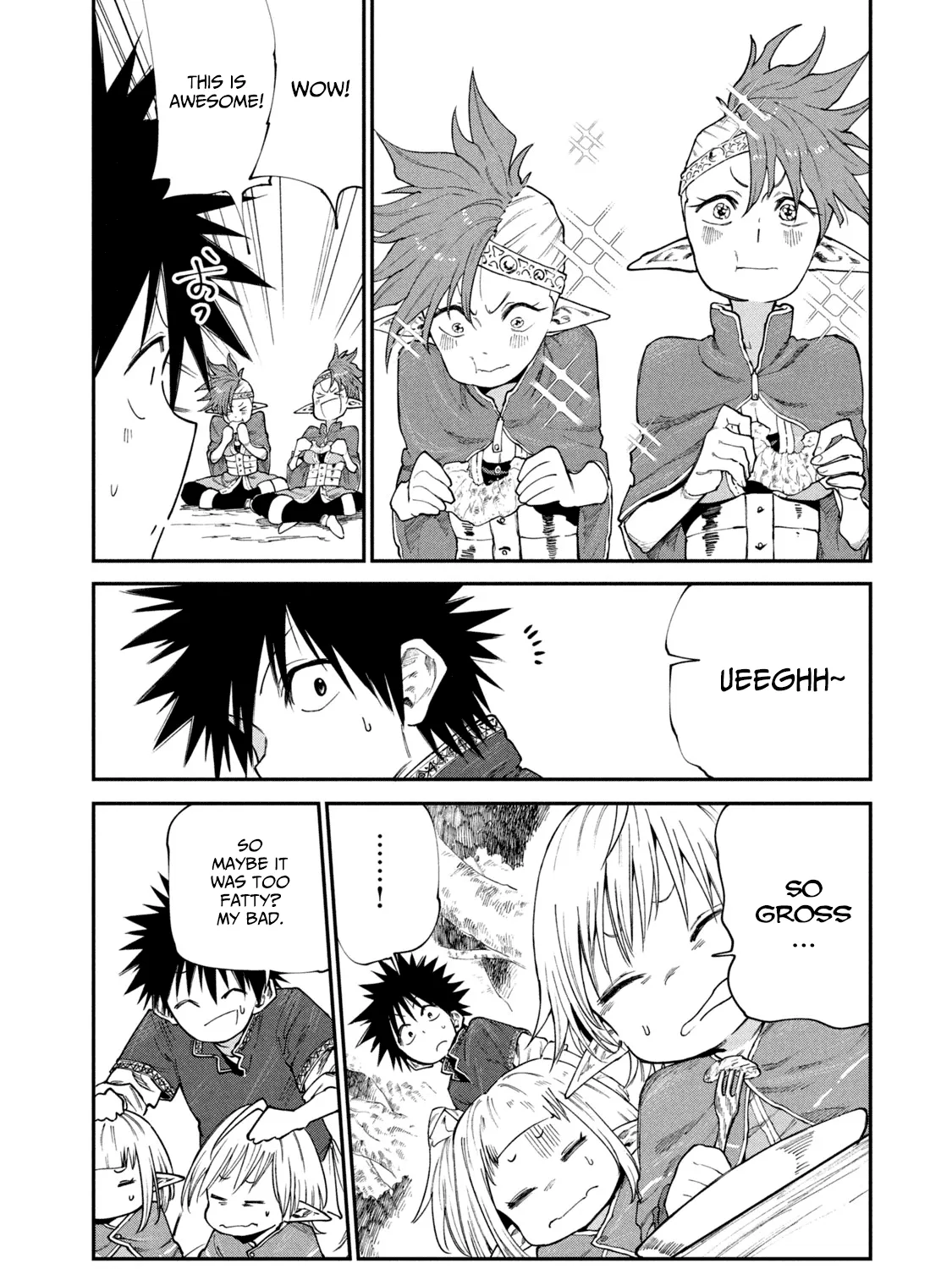 Mazumeshi Elf to Youbokugurashi Chapter 49 page 17 - 