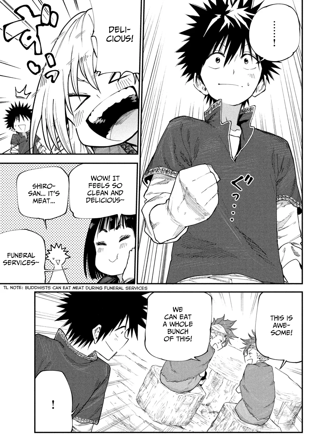 Mazumeshi Elf to Youbokugurashi Chapter 49 page 37 - 