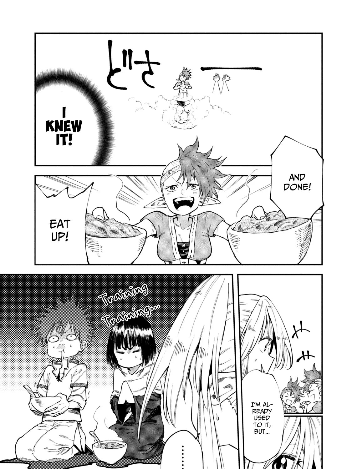 Mazumeshi Elf to Youbokugurashi Chapter 49 page 9 - 