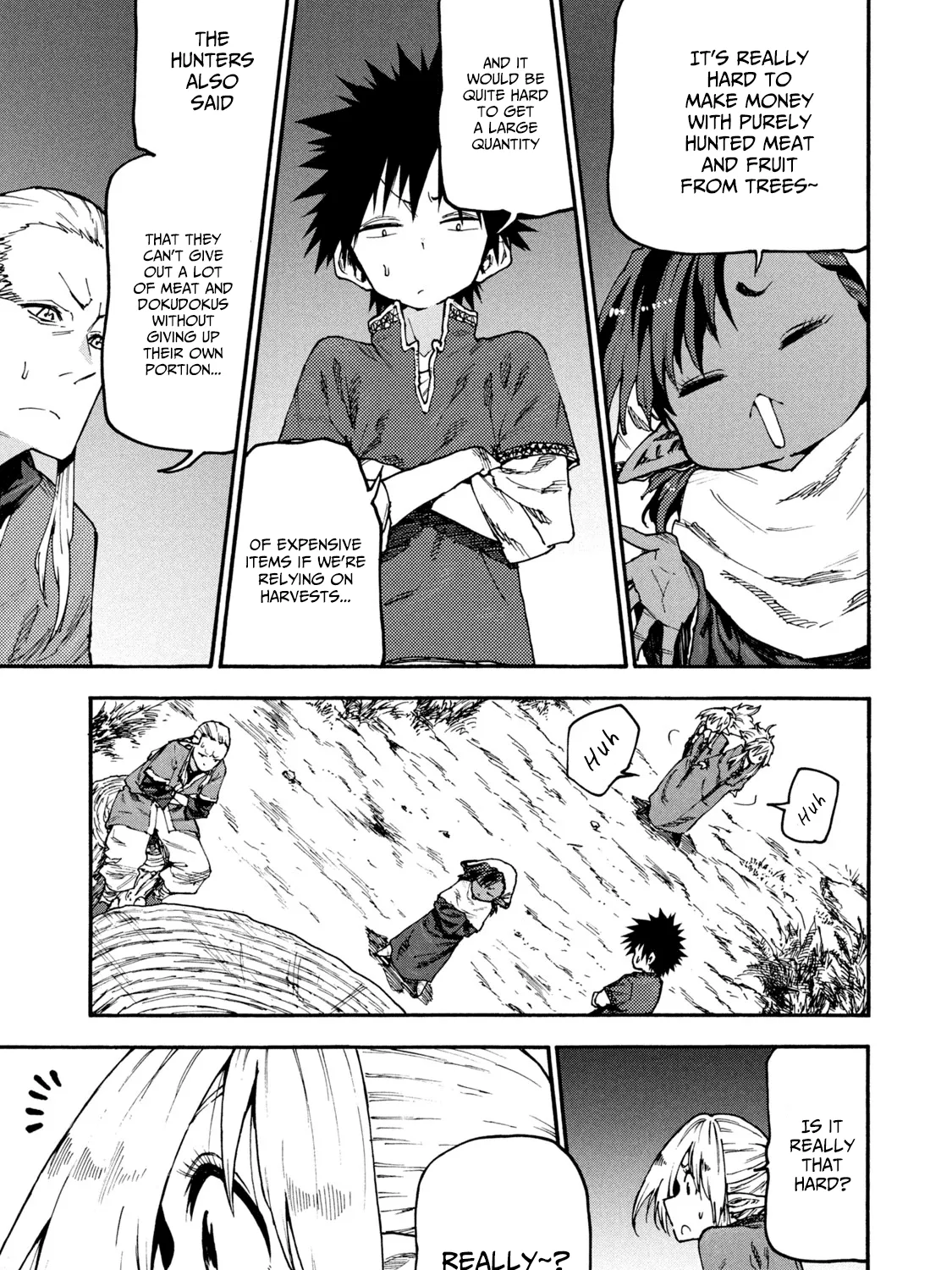 Mazumeshi Elf to Youbokugurashi Chapter 50 page 13 - 