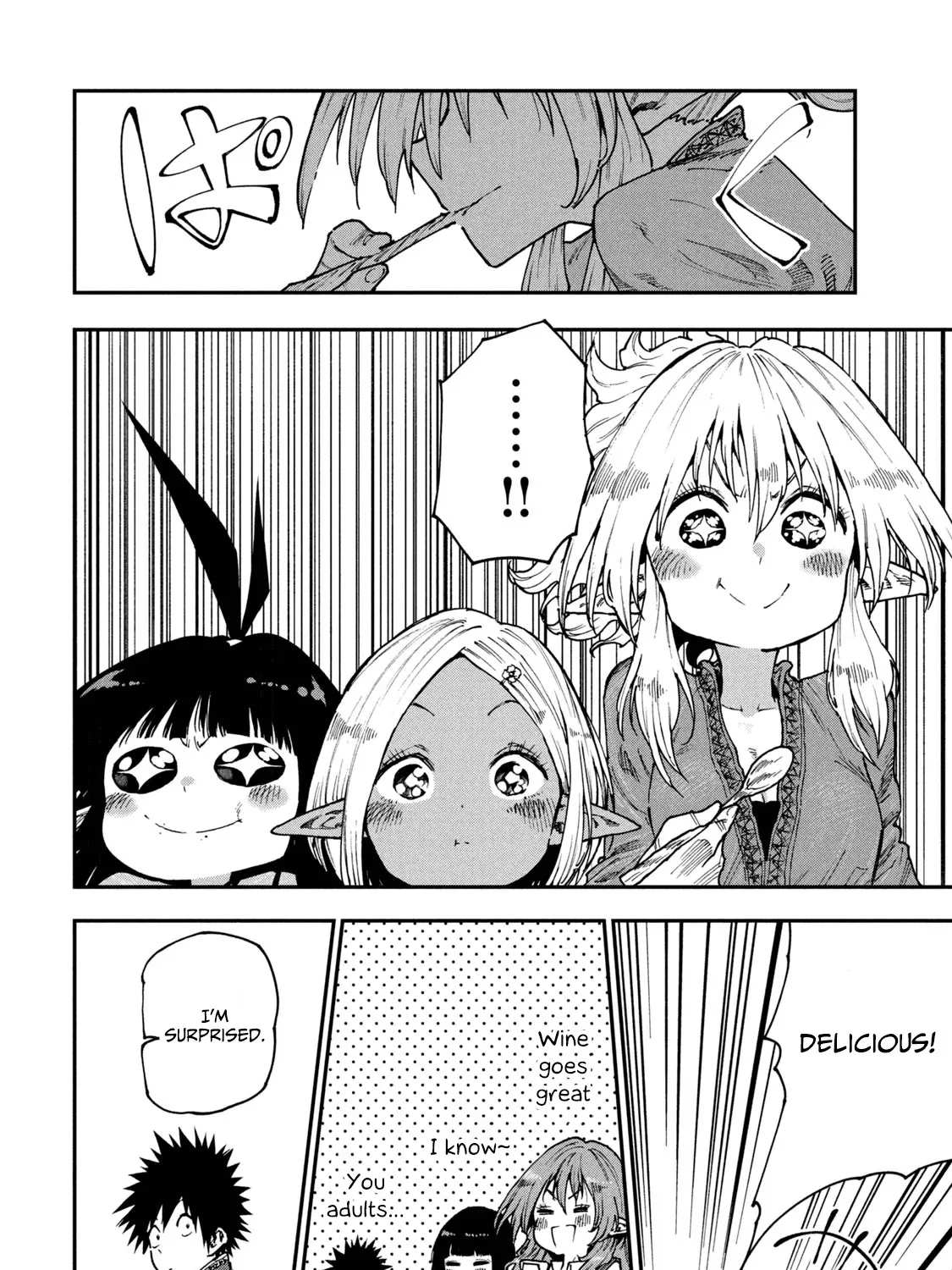 Mazumeshi Elf to Youbokugurashi Chapter 52 page 35 - 