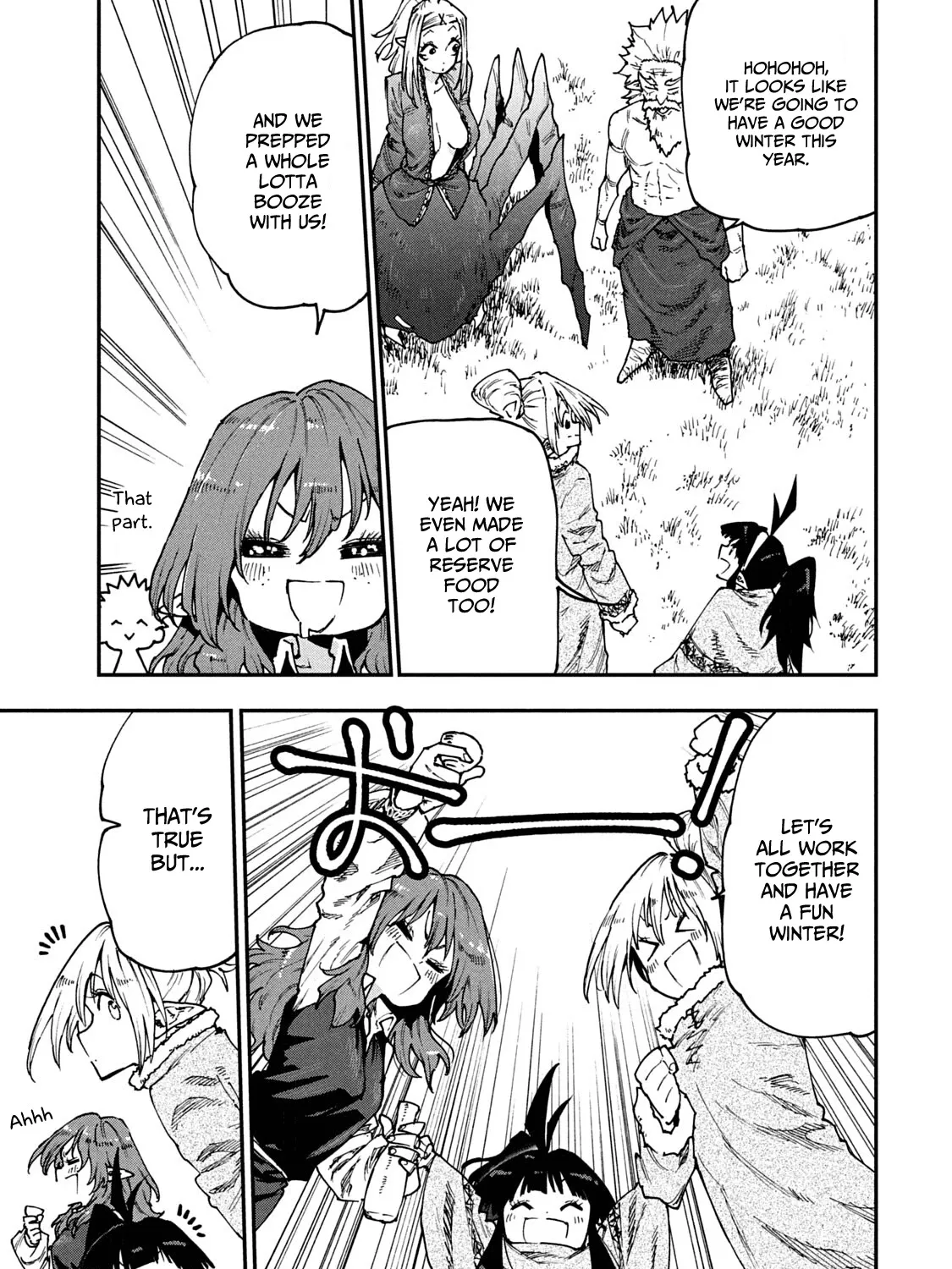 Mazumeshi Elf to Youbokugurashi Chapter 54 page 13 - 