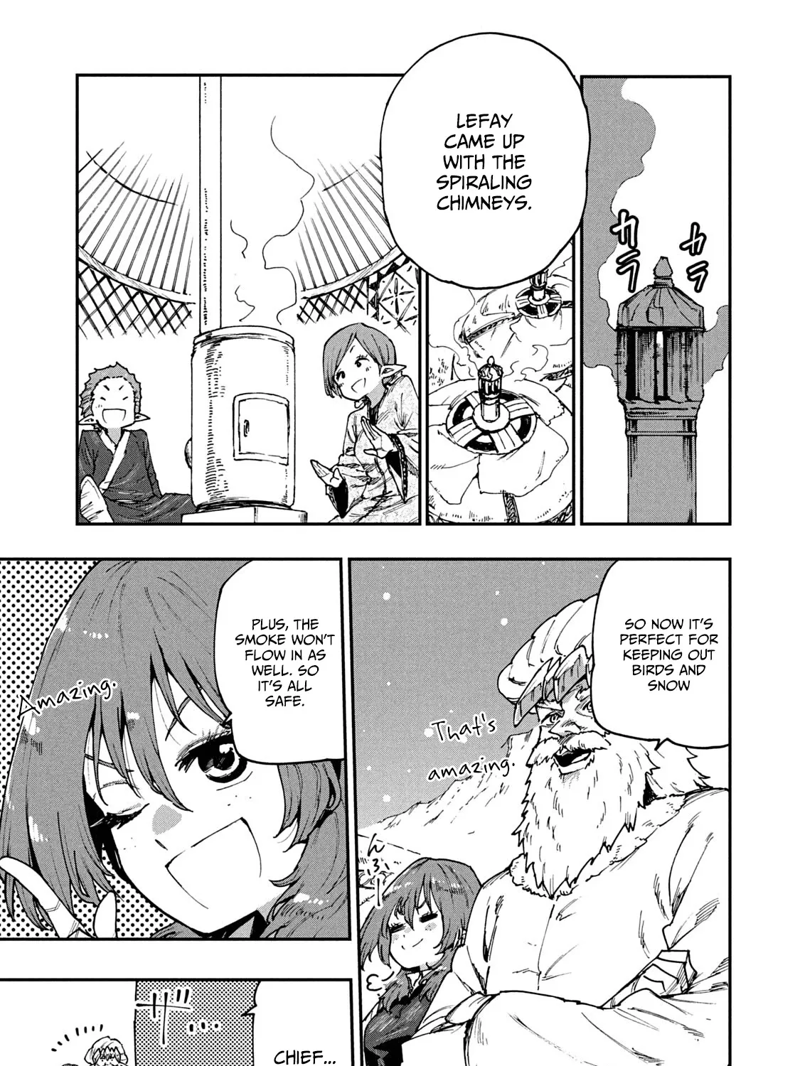 Mazumeshi Elf to Youbokugurashi Chapter 57 page 13 - 