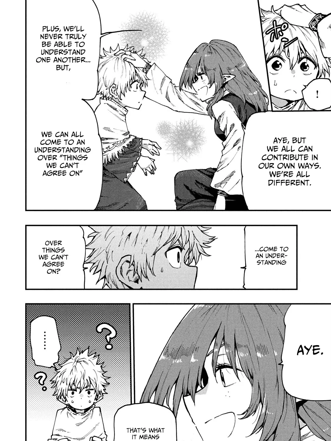 Mazumeshi Elf to Youbokugurashi Chapter 57 page 27 - 