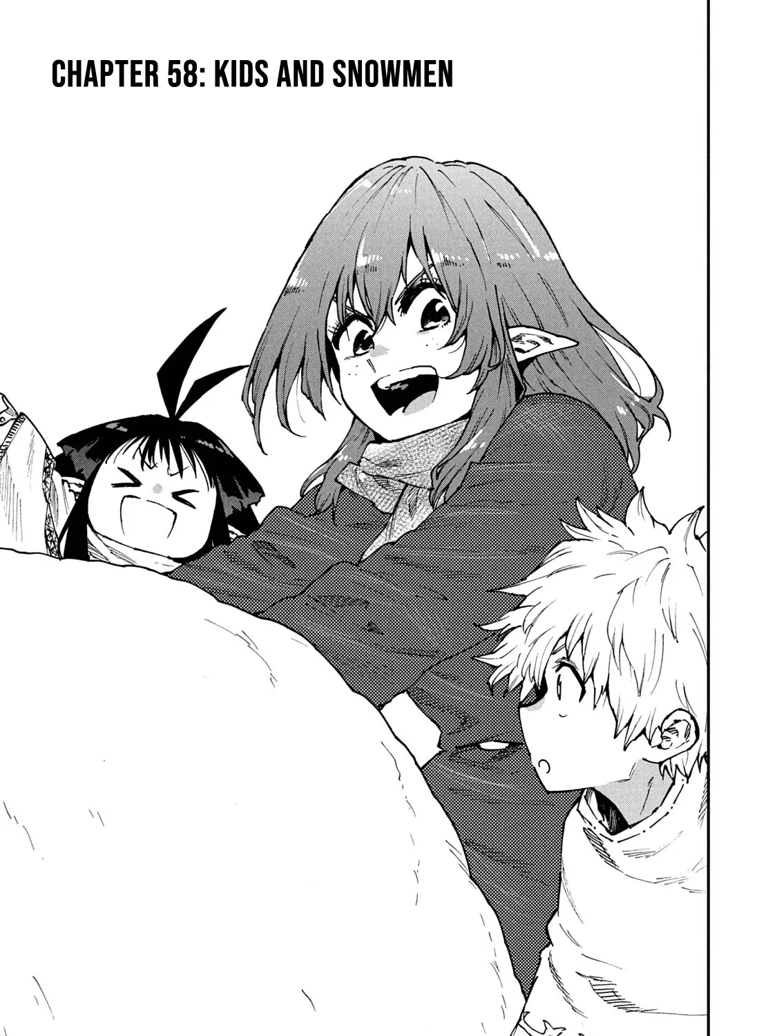 Mazumeshi Elf to Youbokugurashi Chapter 58 page 1 - 