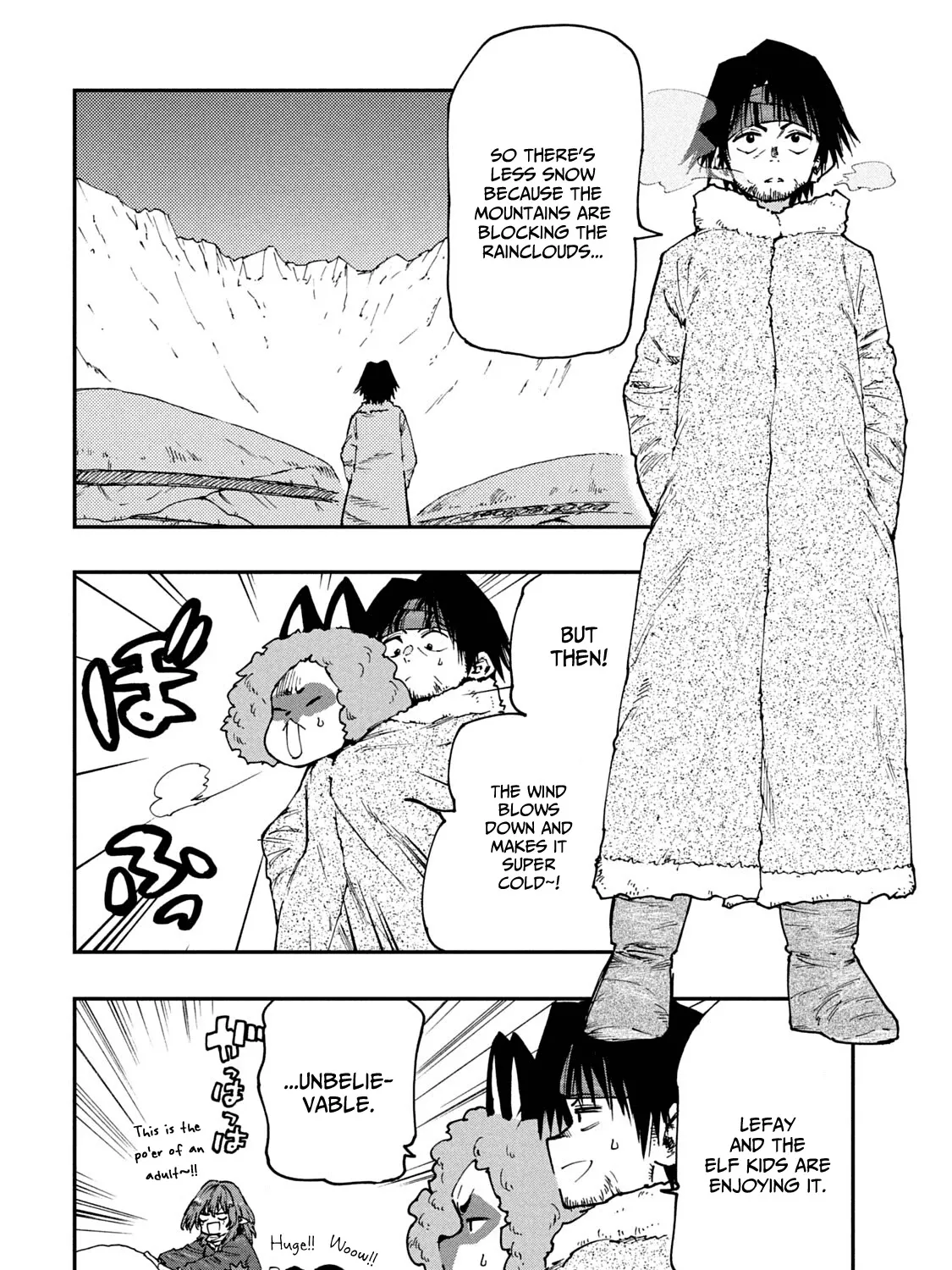Mazumeshi Elf to Youbokugurashi Chapter 58 page 3 - 