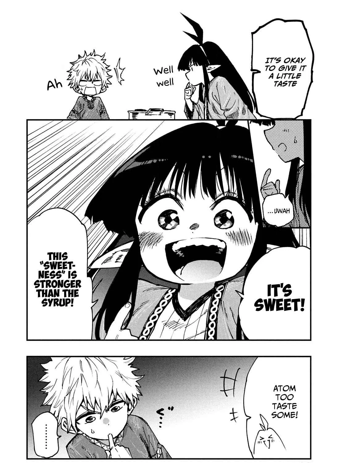 Mazumeshi Elf to Youbokugurashi Chapter 59 page 35 - 