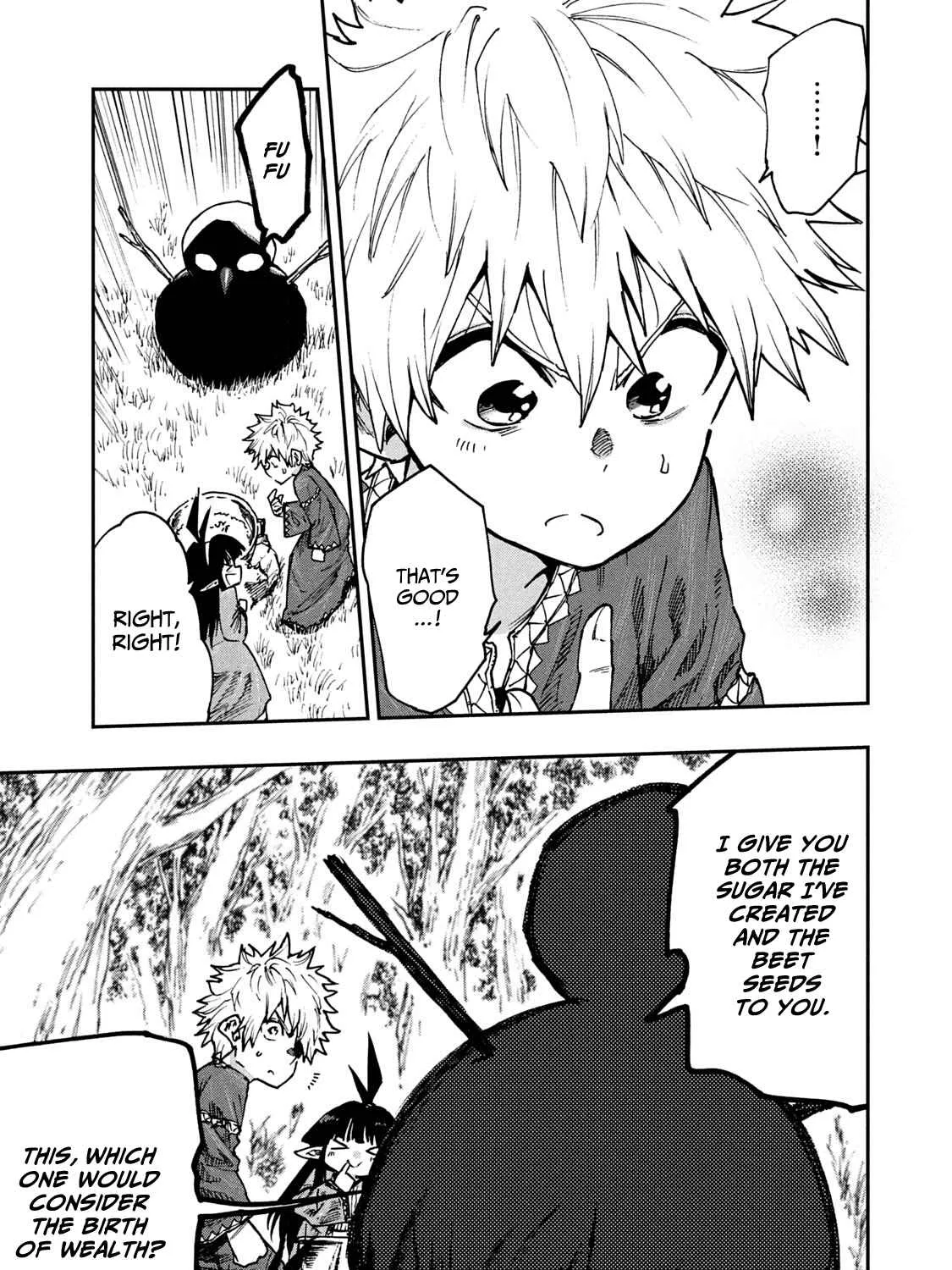 Mazumeshi Elf to Youbokugurashi Chapter 59 page 37 - 