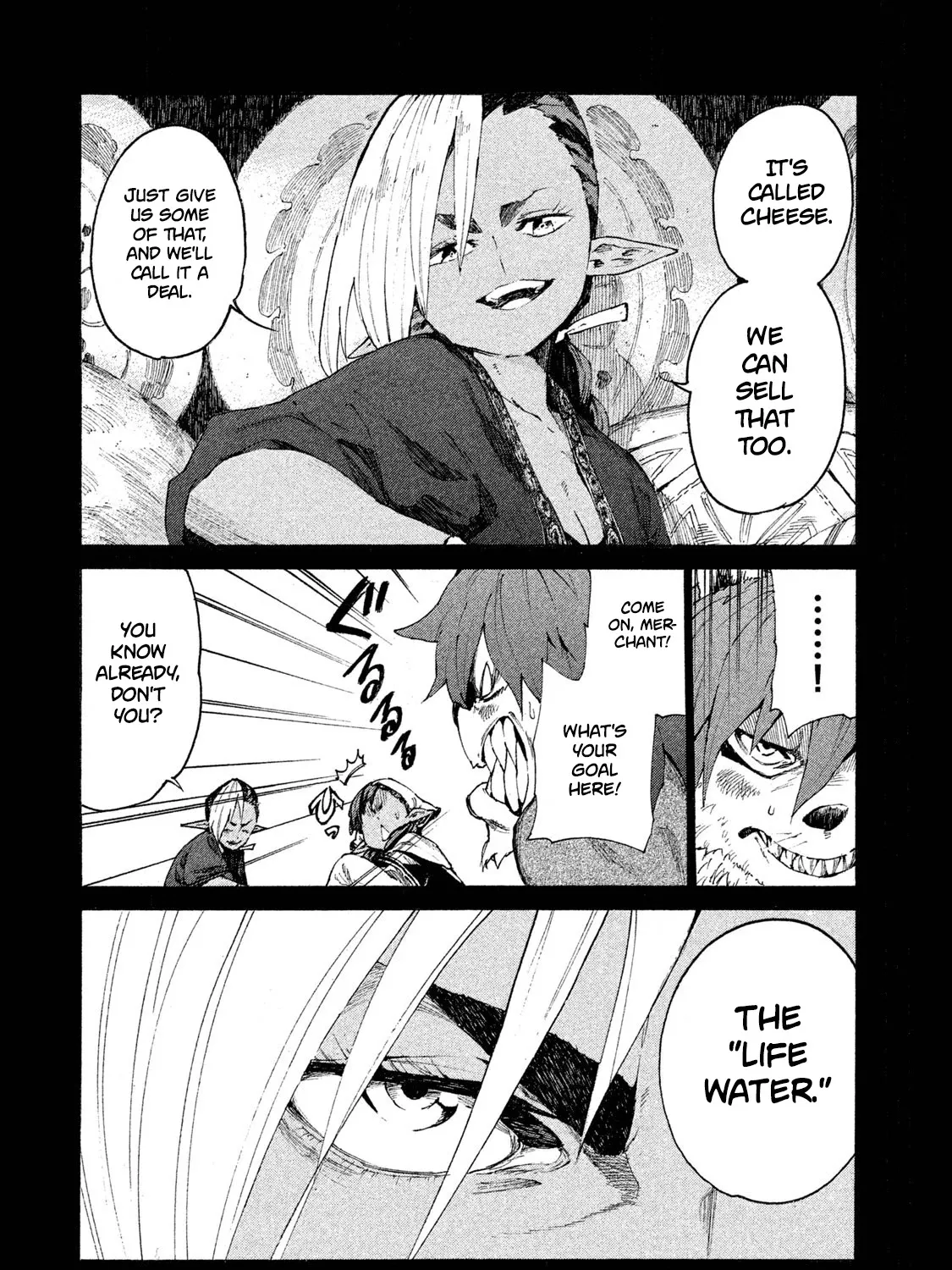 Mazumeshi Elf to Youbokugurashi Chapter 6 page 36 - 