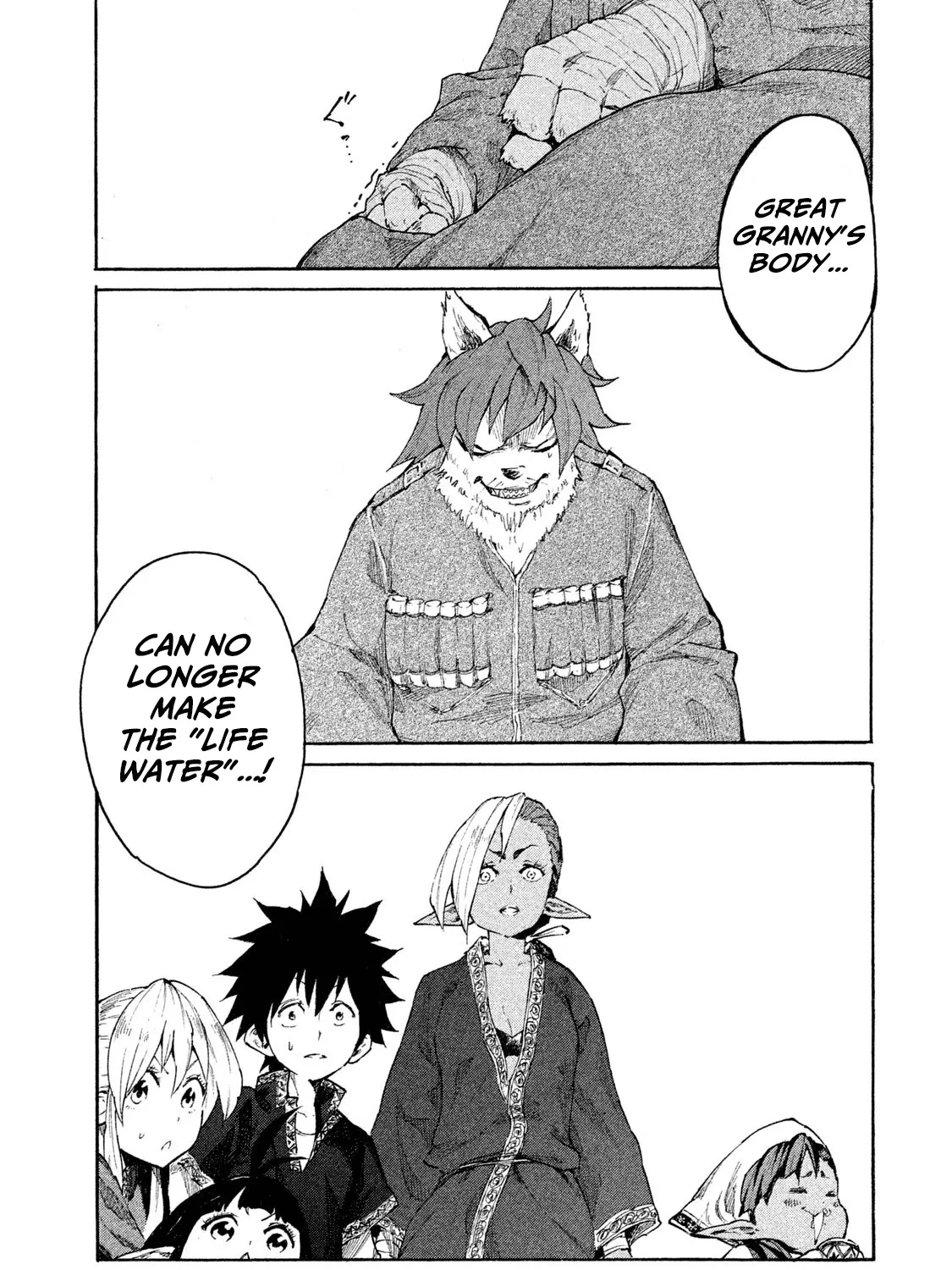 Mazumeshi Elf to Youbokugurashi Chapter 6 page 54 - 