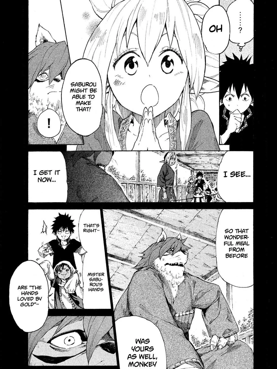 Mazumeshi Elf to Youbokugurashi Chapter 6 page 62 - 