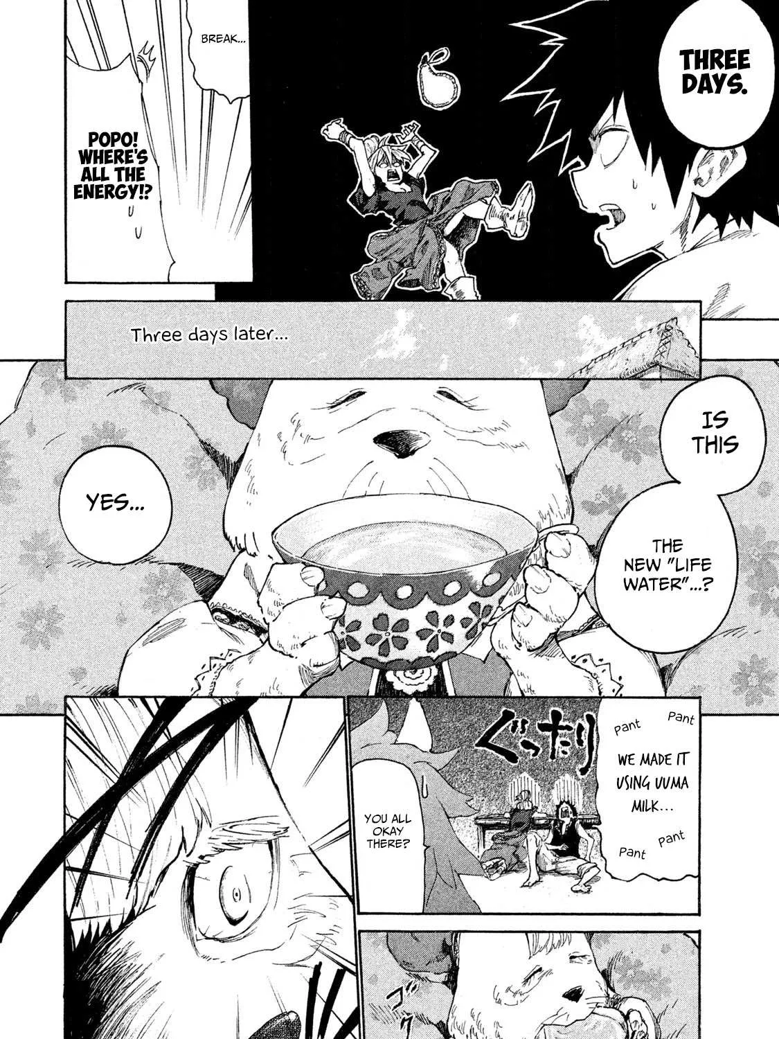 Mazumeshi Elf to Youbokugurashi Chapter 6 page 84 - 