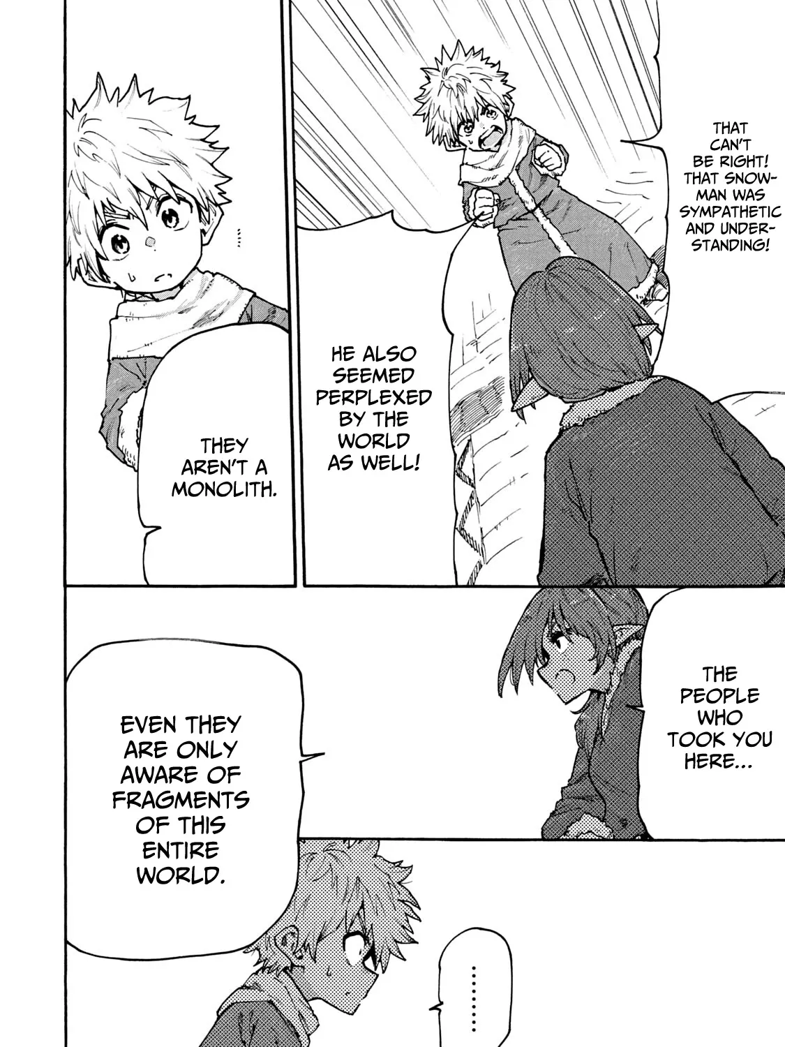 Mazumeshi Elf to Youbokugurashi Chapter 61 page 35 - 