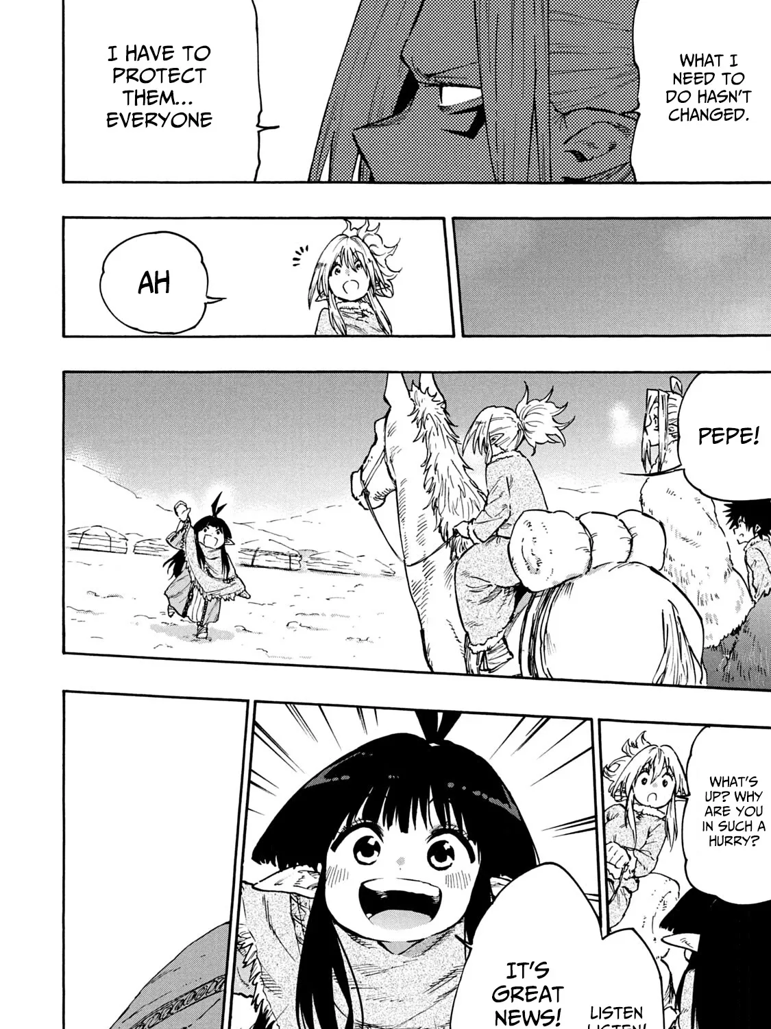 Mazumeshi Elf to Youbokugurashi Chapter 64 page 23 - 