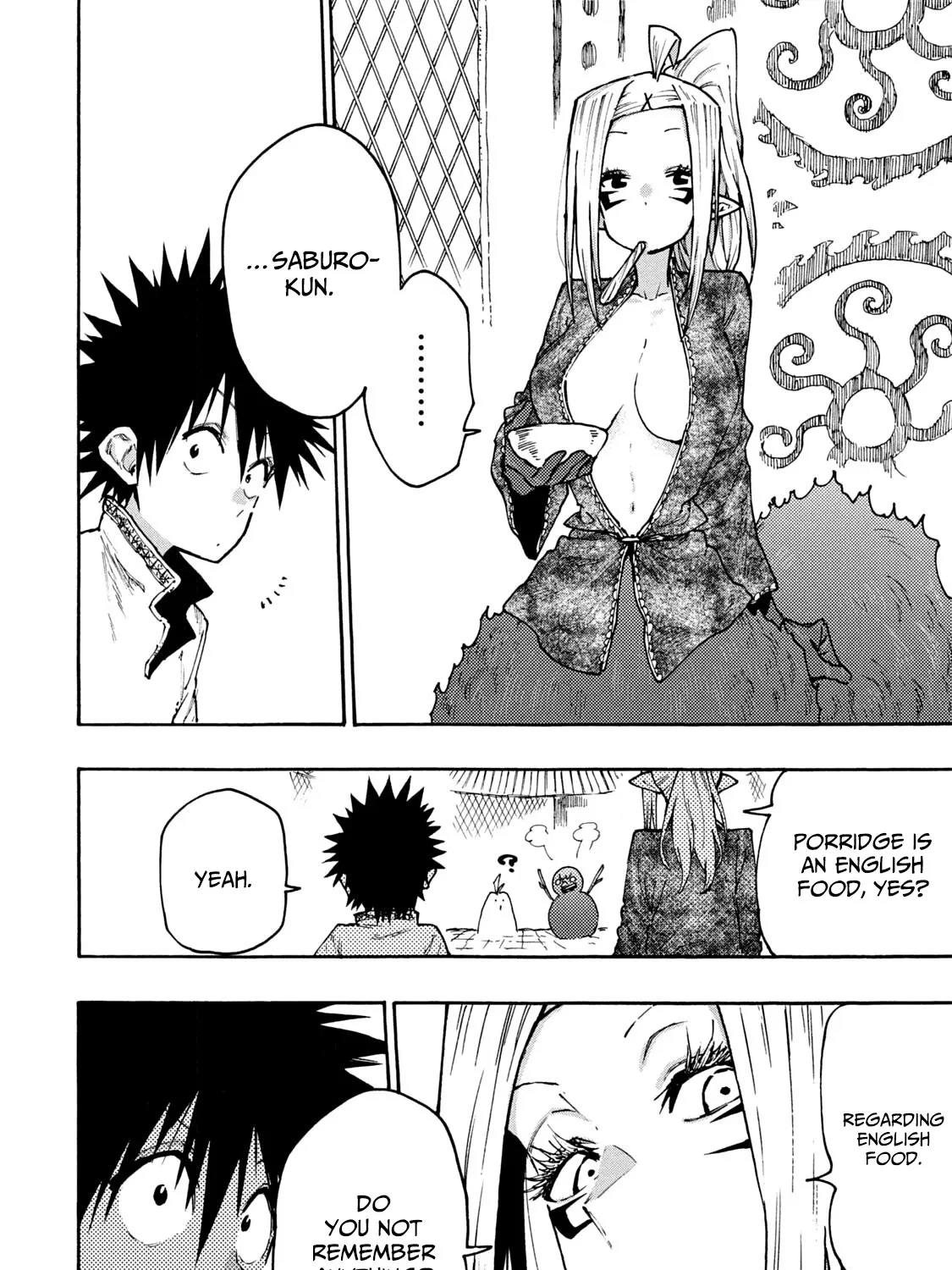 Mazumeshi Elf to Youbokugurashi Chapter 64 page 35 - 