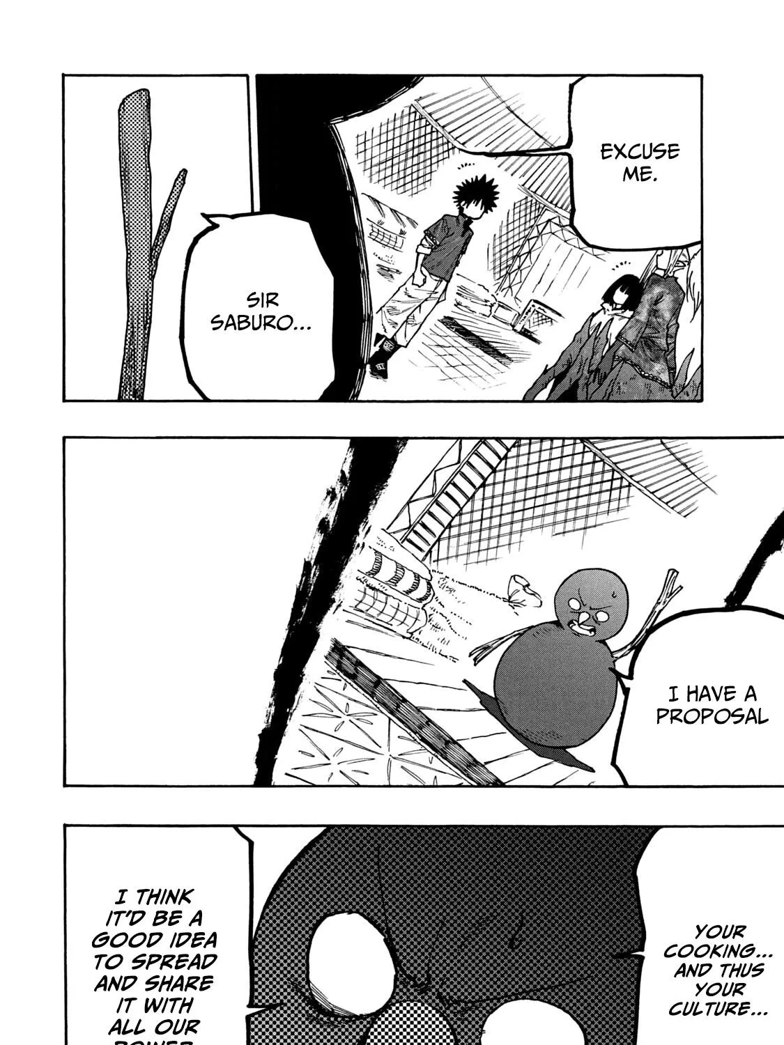 Mazumeshi Elf to Youbokugurashi Chapter 66 page 35 - 