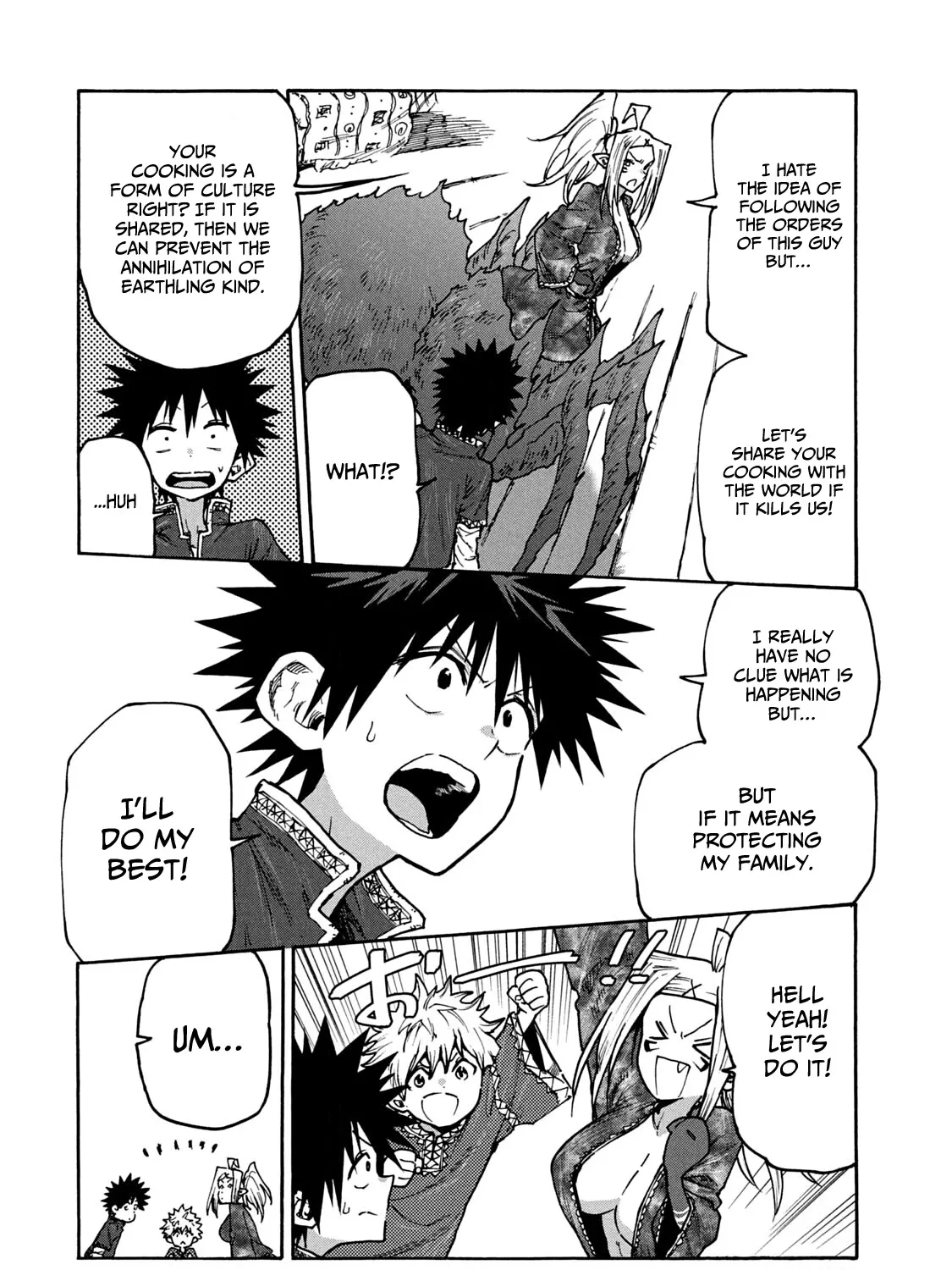 Mazumeshi Elf to Youbokugurashi Chapter 67 page 15 - 